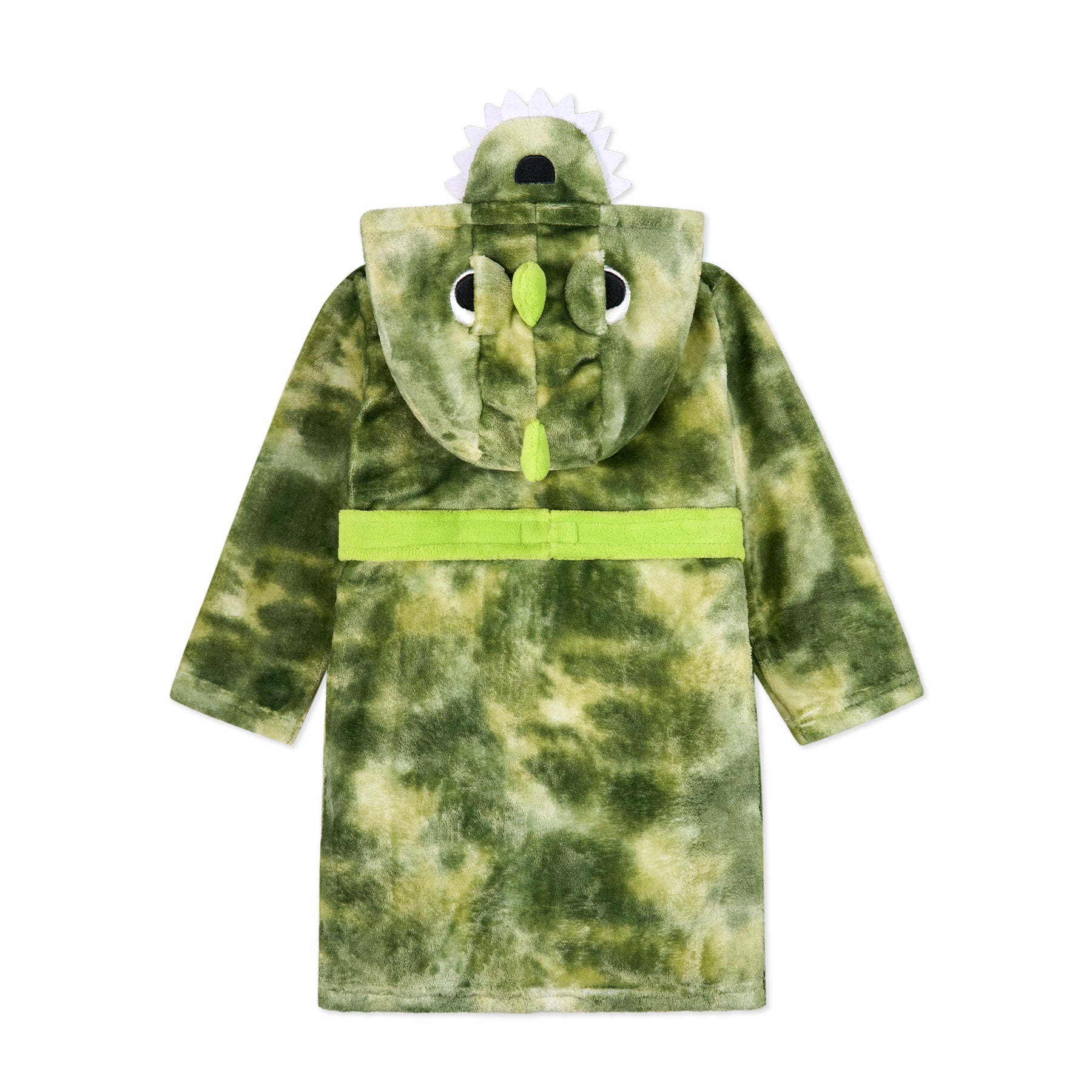 Boys Hooded Robes Fleece Dinosaur Bathrobe