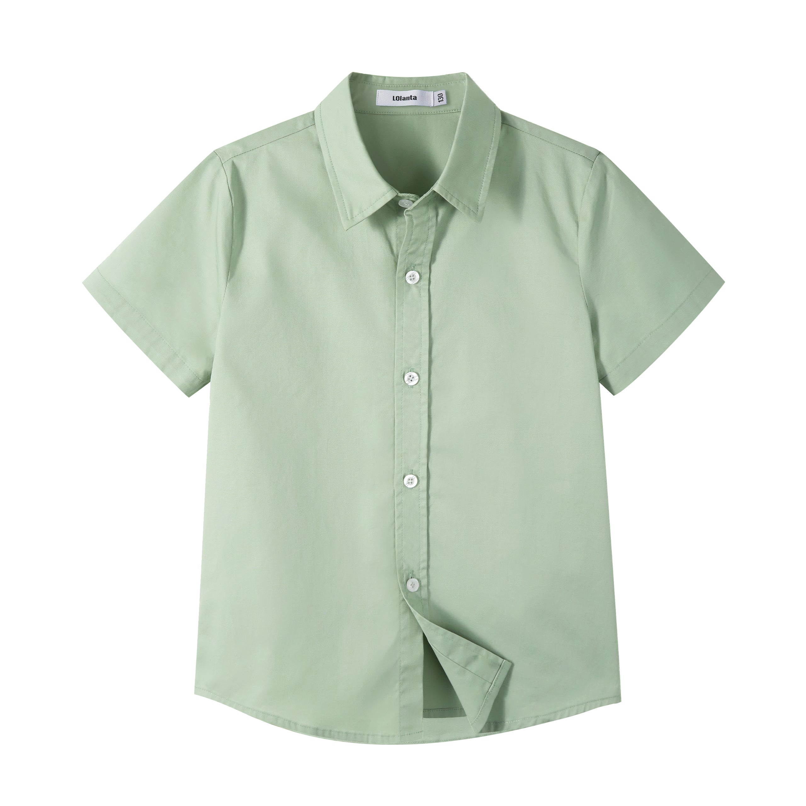 Boy's School Formal Ceremony Short Sleeves Shirt