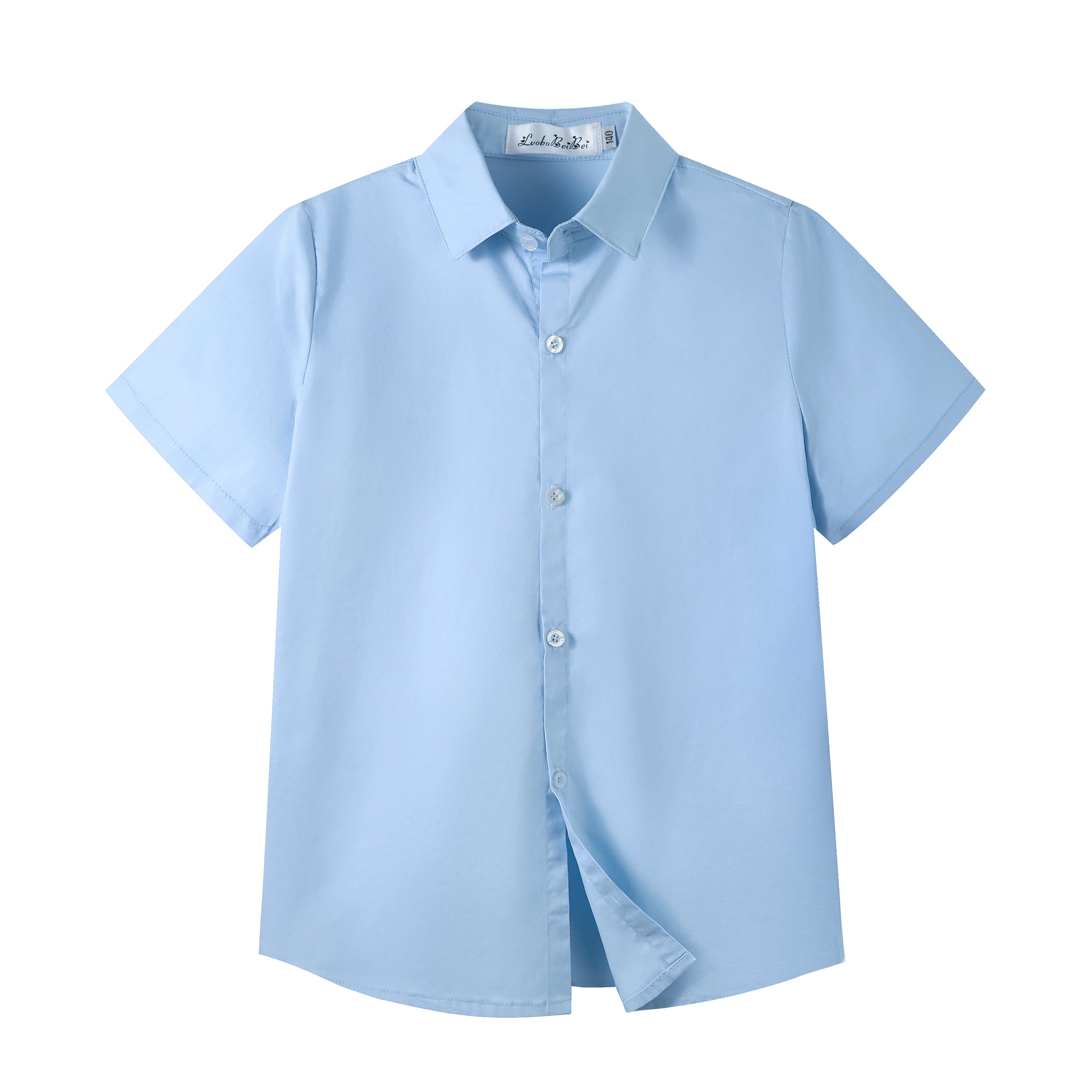 Boy's School Formal Ceremony Short Sleeves Shirt