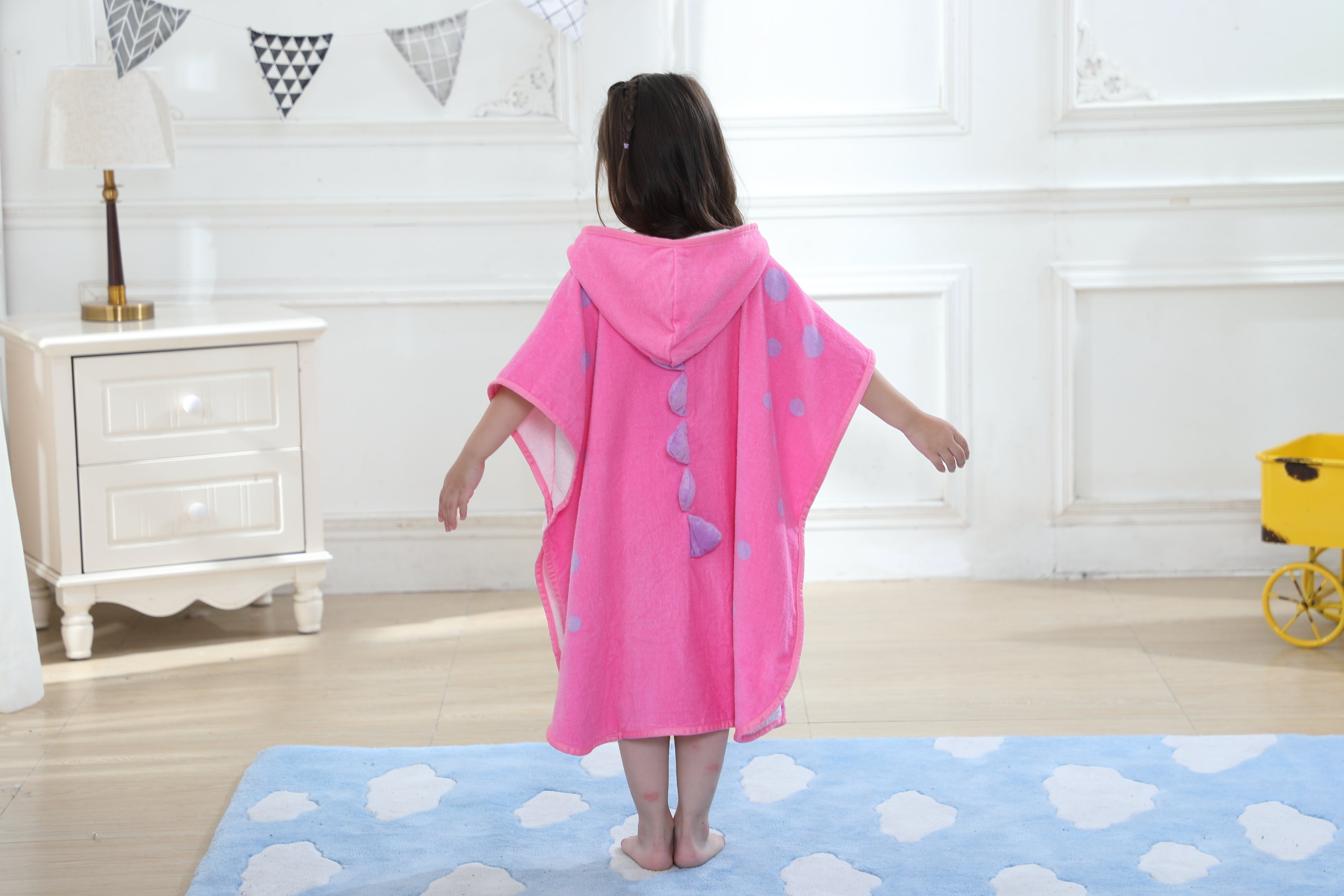 Boys Girls Hooded Bath Towel