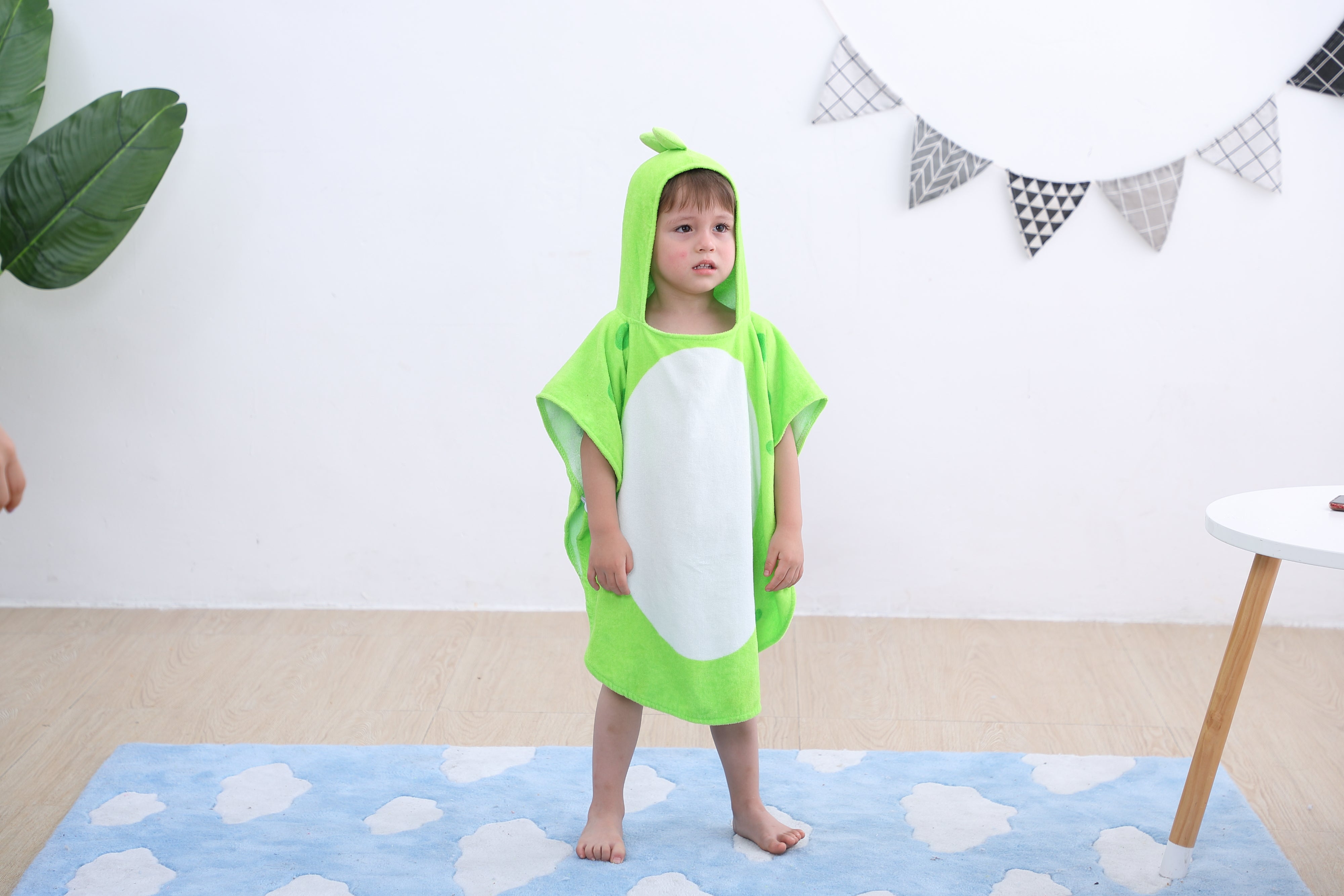 Boys Girls Hooded Bath Towel