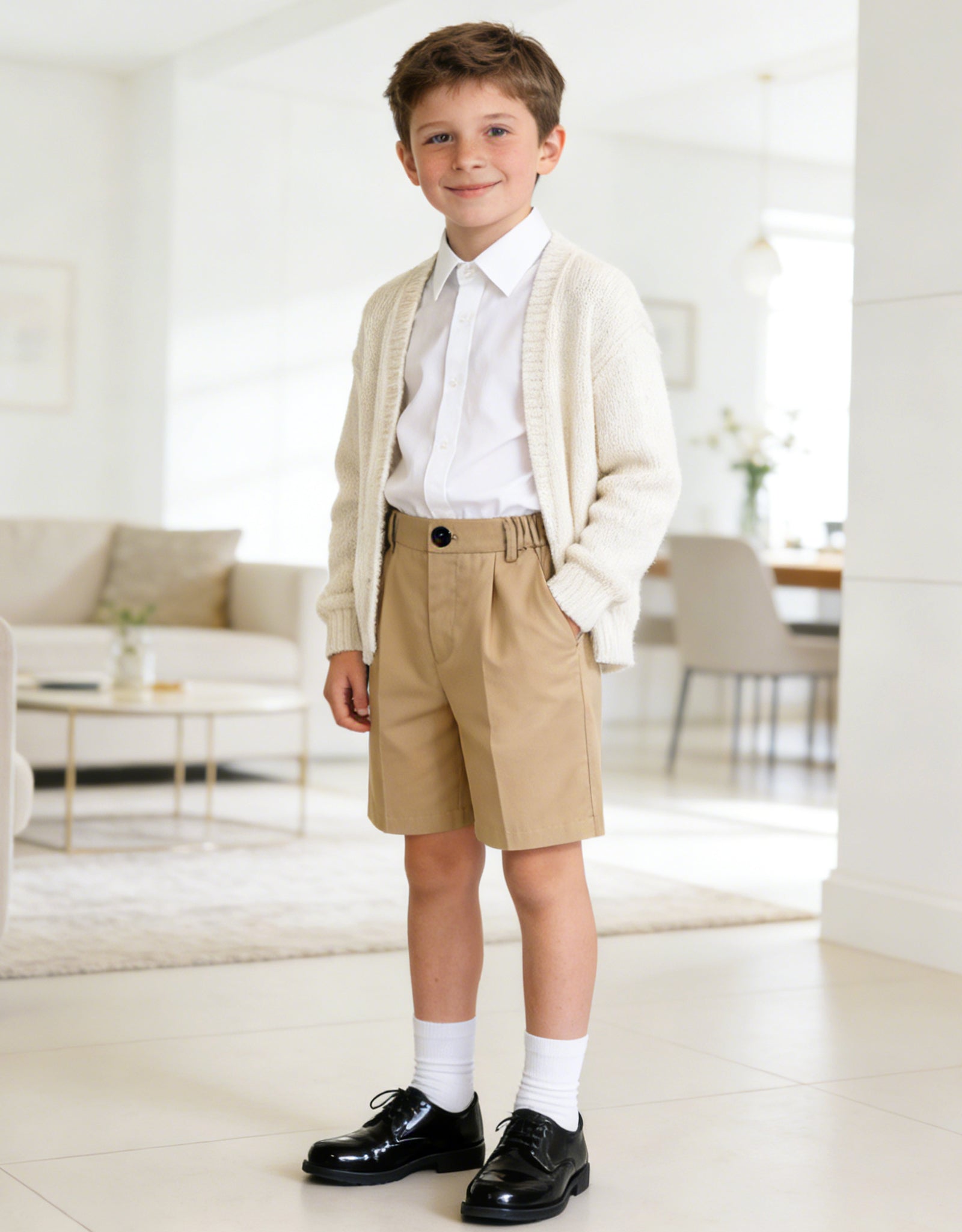 Boys Dress Shorts Kids Summer Shorts