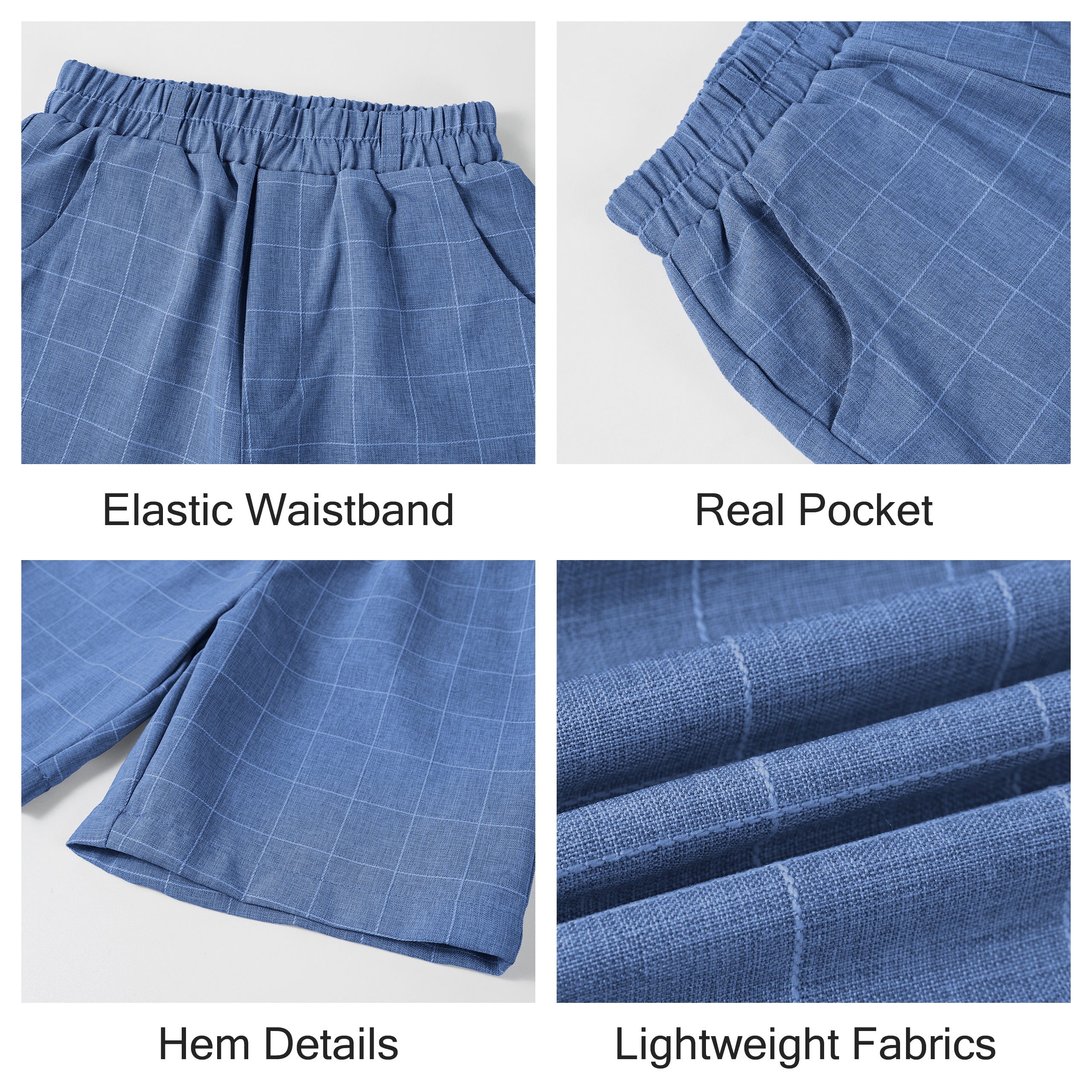 4Pcs Boy Weste Kurzarm Sommer Formal Business Anzug