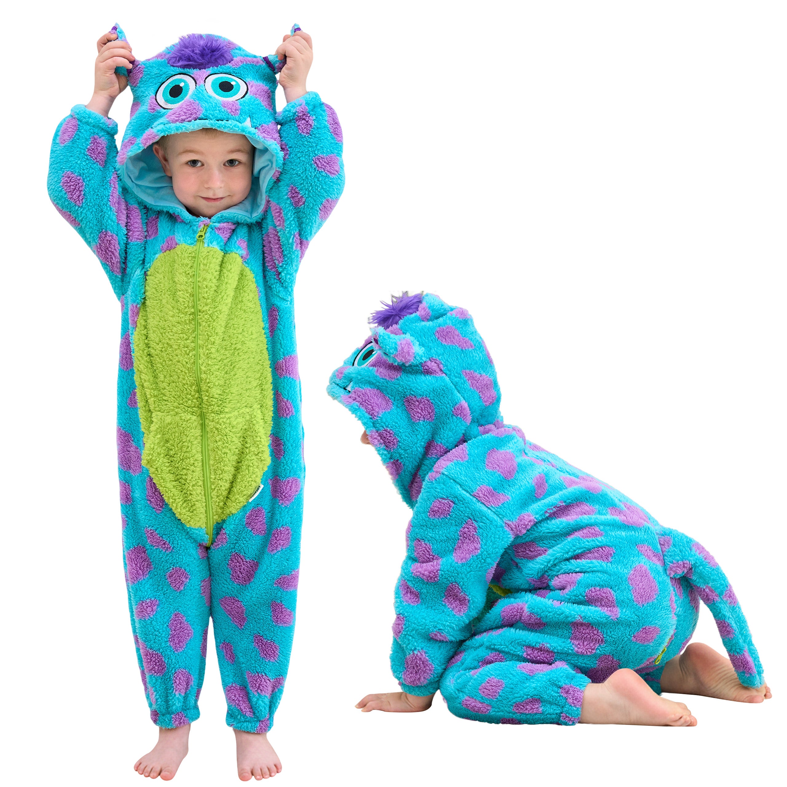 Baby Toddler Animal Costume Cute Fleece Warm Onesie