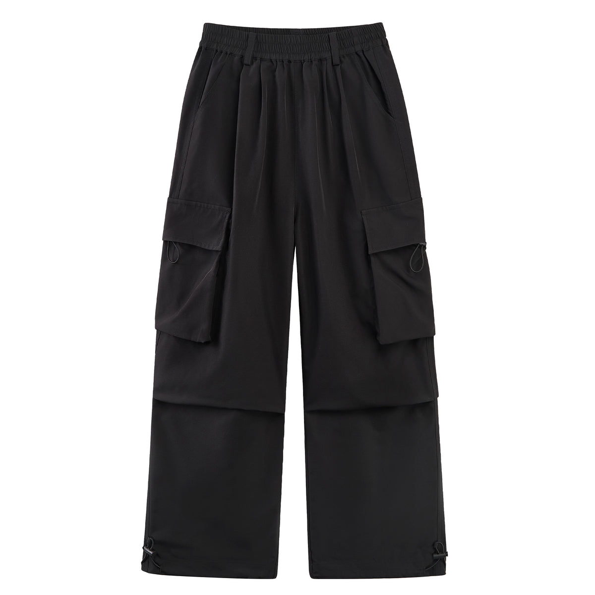 Girls 2 Piece Hip Hop Dance Outfits Long Sleeve Crop Top Cargo Pants Set