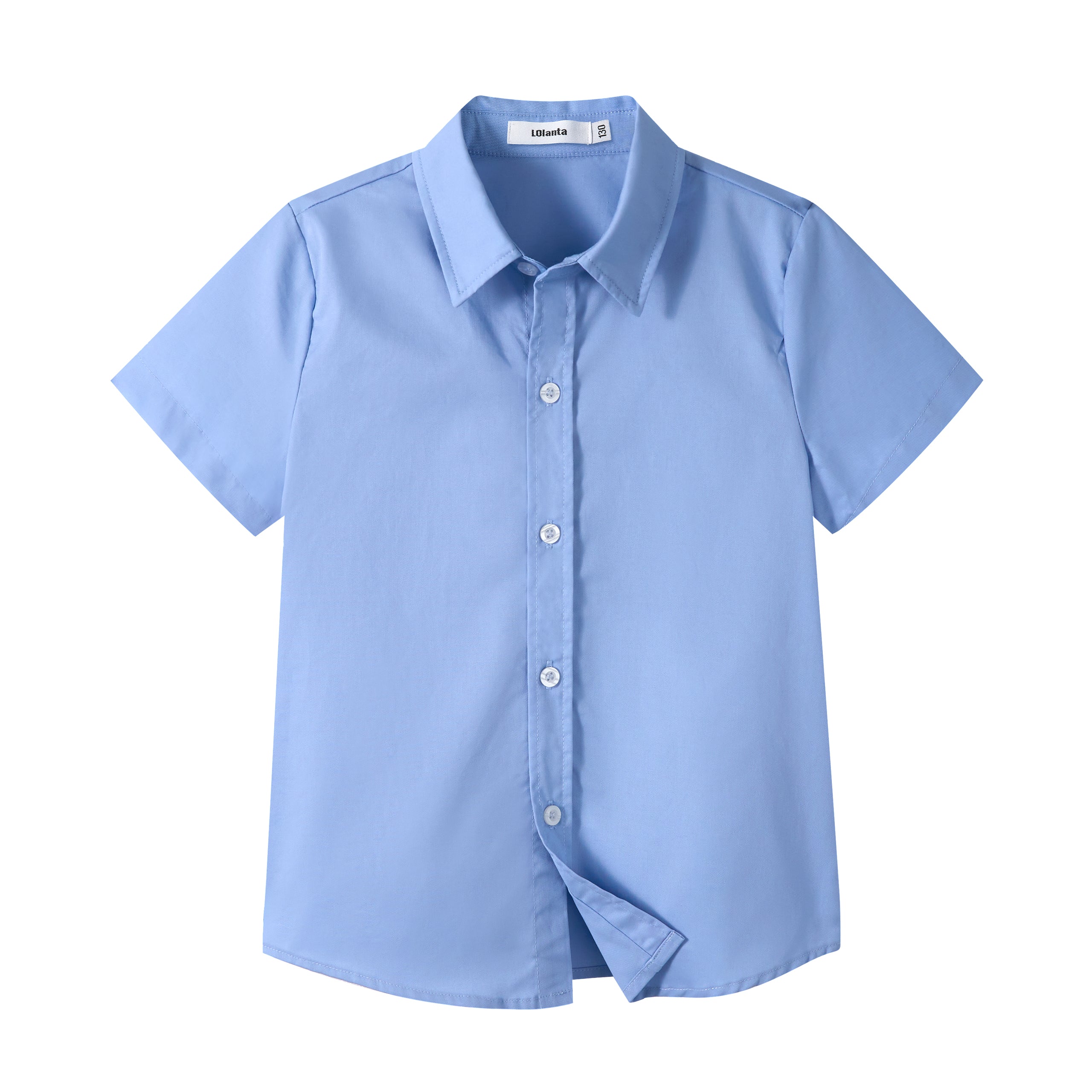 Boy's School Formal Ceremony Short Sleeves Shirt