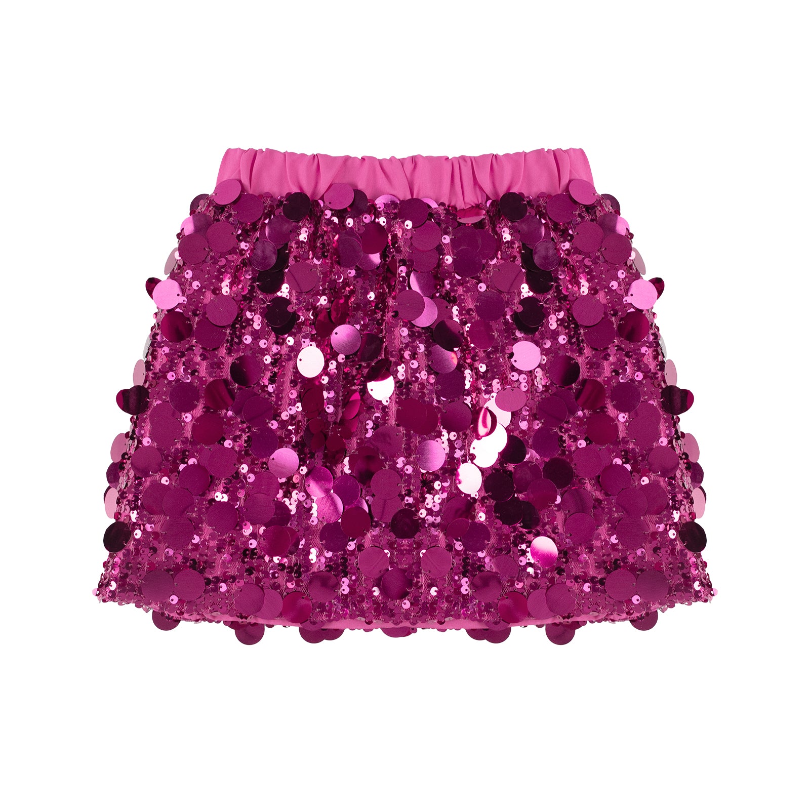 Girls Sequin Skirt Sparkly Toddler Kids Mini Glitter Skirt