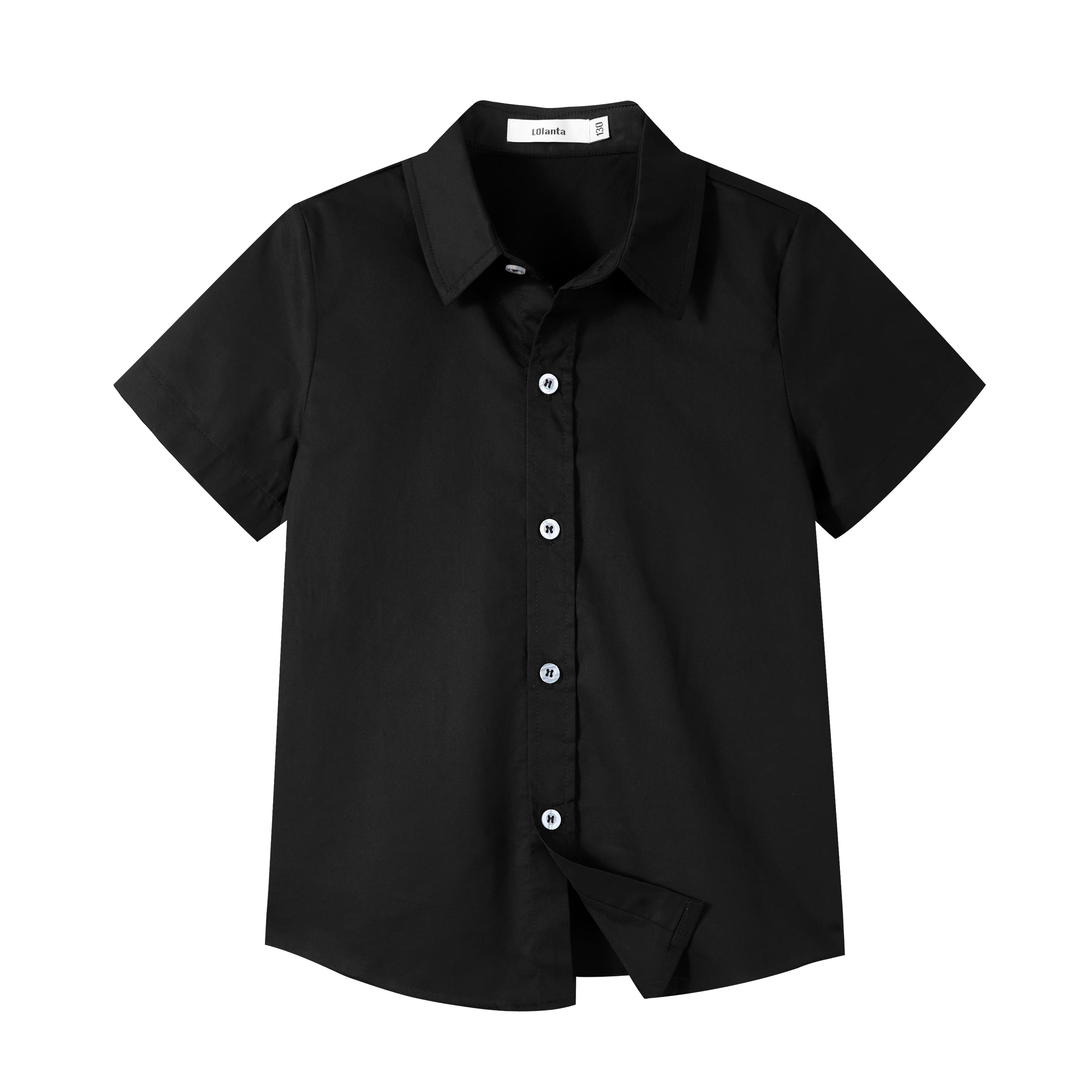 Boy's School Formal Ceremony Short Sleeves Shirt