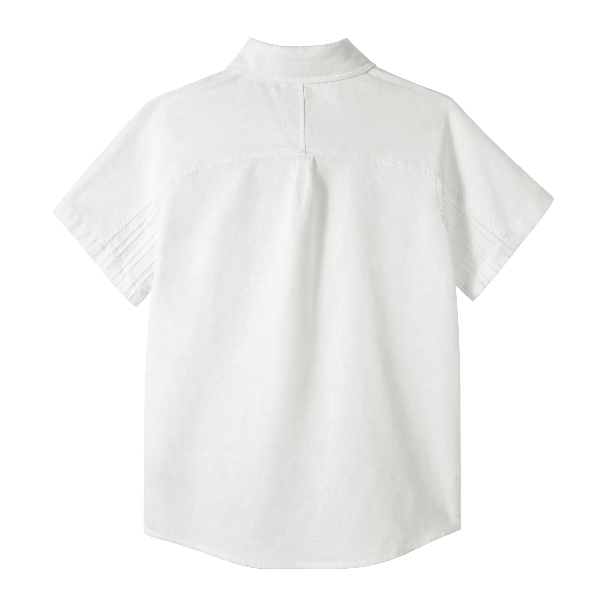 Boys Linen Shirt Short Sleeve Guayabera Shirts