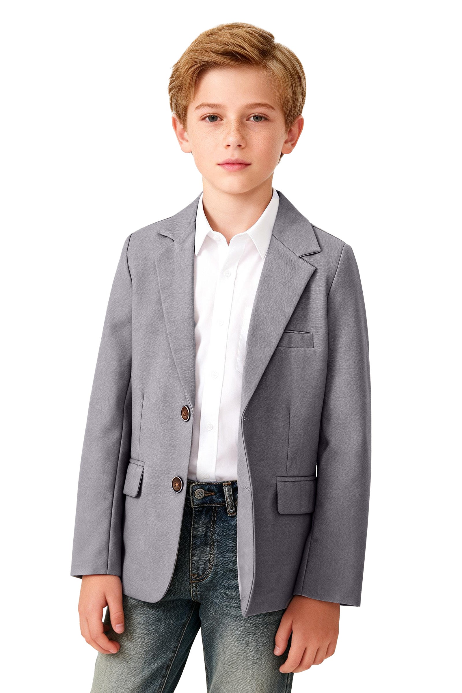 Boys Blazer Kids Suit Jacket Sport Coat
