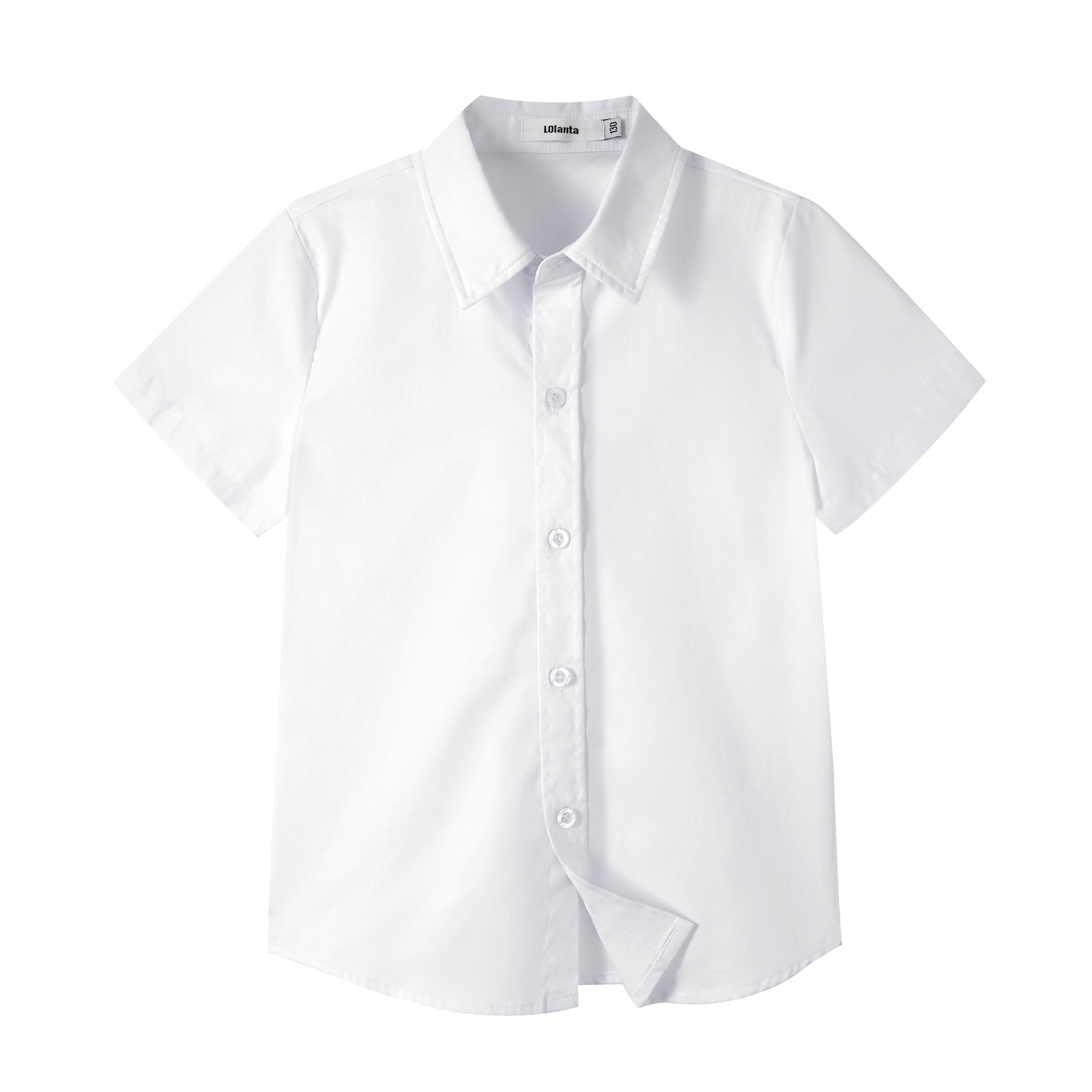 Boy's School Formal Ceremony Short Sleeves Shirt