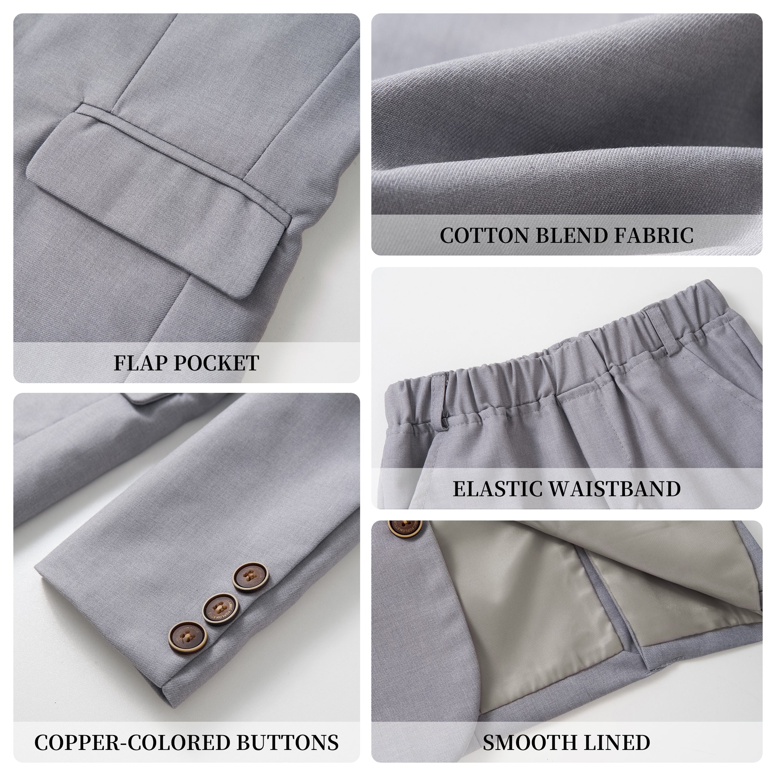 2Pcs Jungen Business Formale Blazer Hosen Zeremonie Party