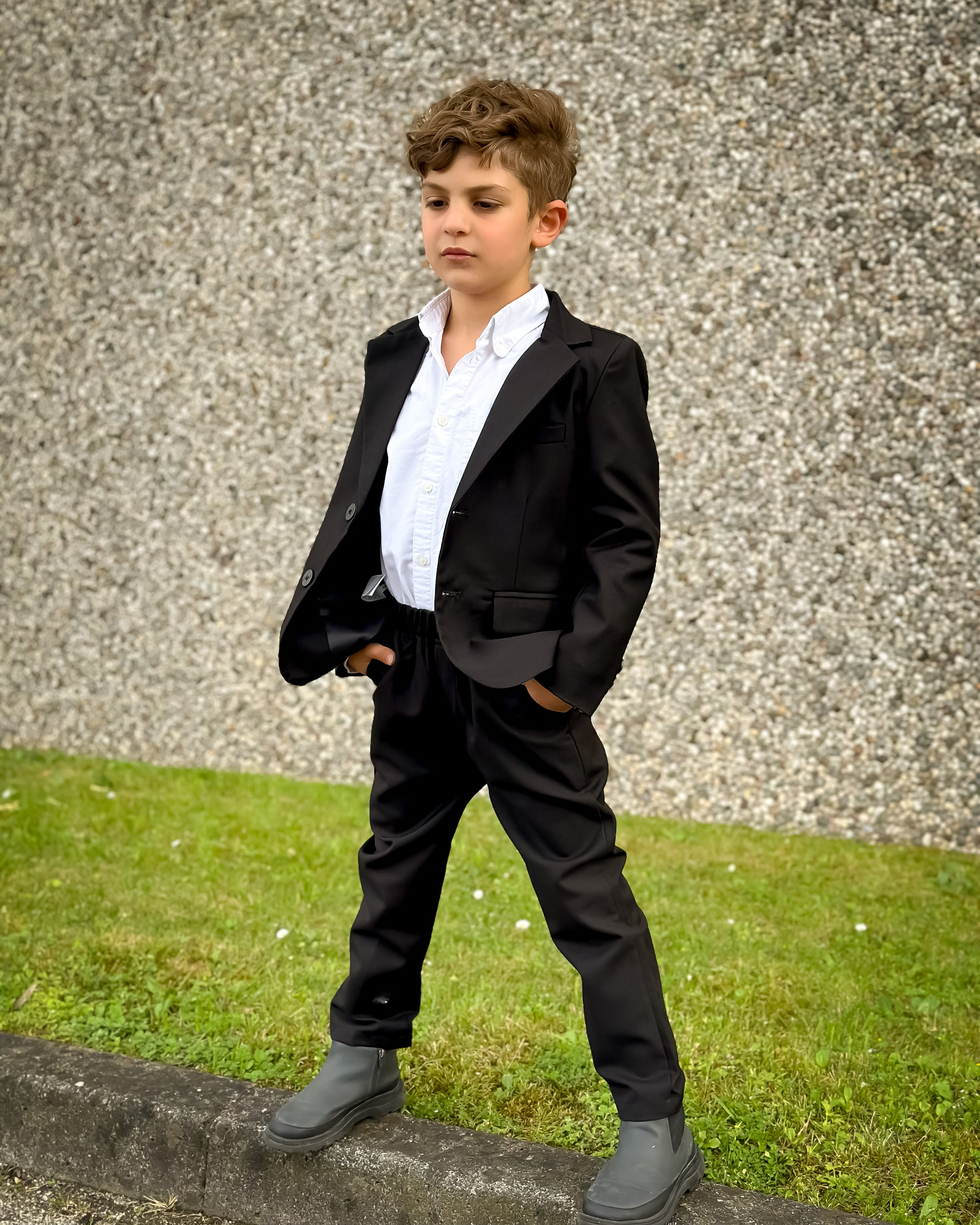 2Pcs Jungen Business Formale Blazer Hosen Zeremonie Party