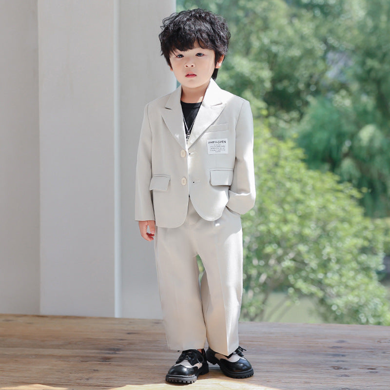 Boy's casual fashion Blazer Pants Set