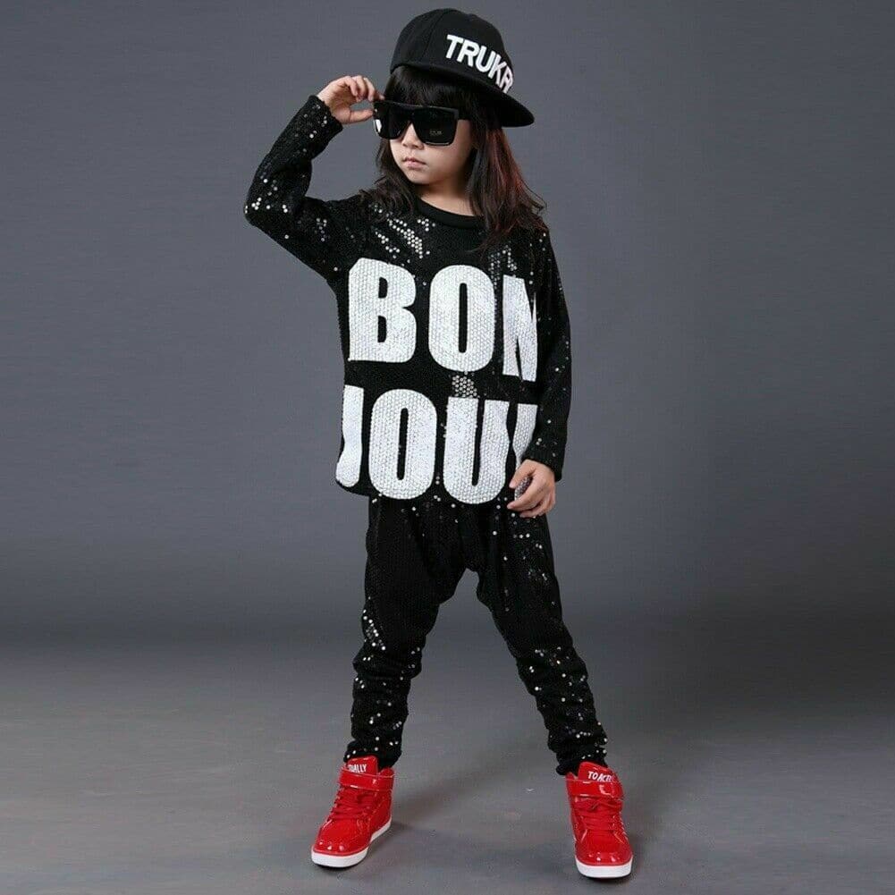 Unisex Boy's Girl's Sequin Classic Dance Costumes Ballroom Modern Jazz