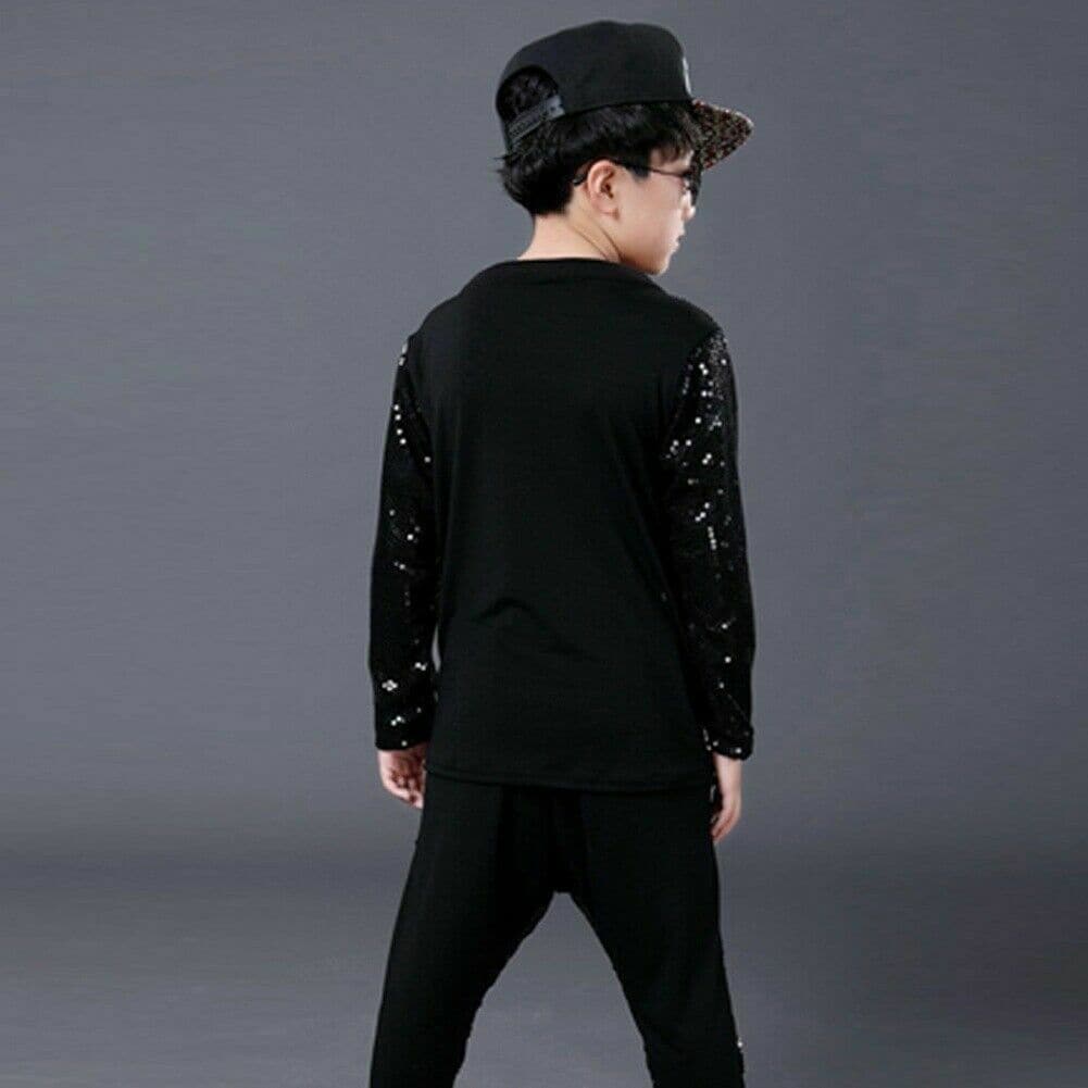 Unisex Boy's Girl's Sequin Classic Dance Costumes Ballroom Modern Jazz