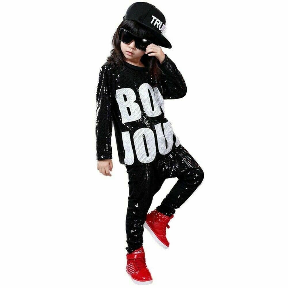 Unisex Boy's Girl's Sequin Classic Dance Costumes Ballroom Modern Jazz