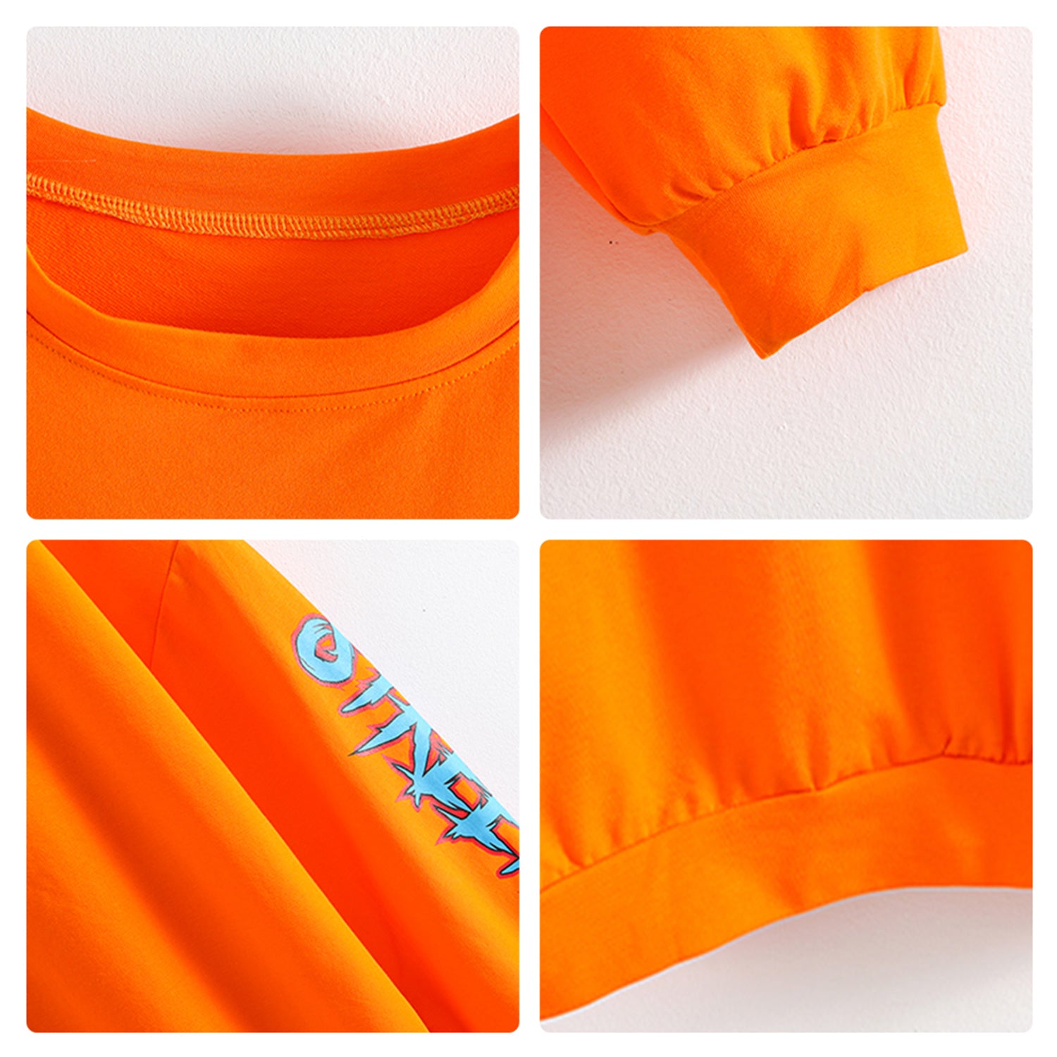 Unisex Jungen Mädchen Schriftzug Denim Jeans Zebrastreifen Tanzoutfit