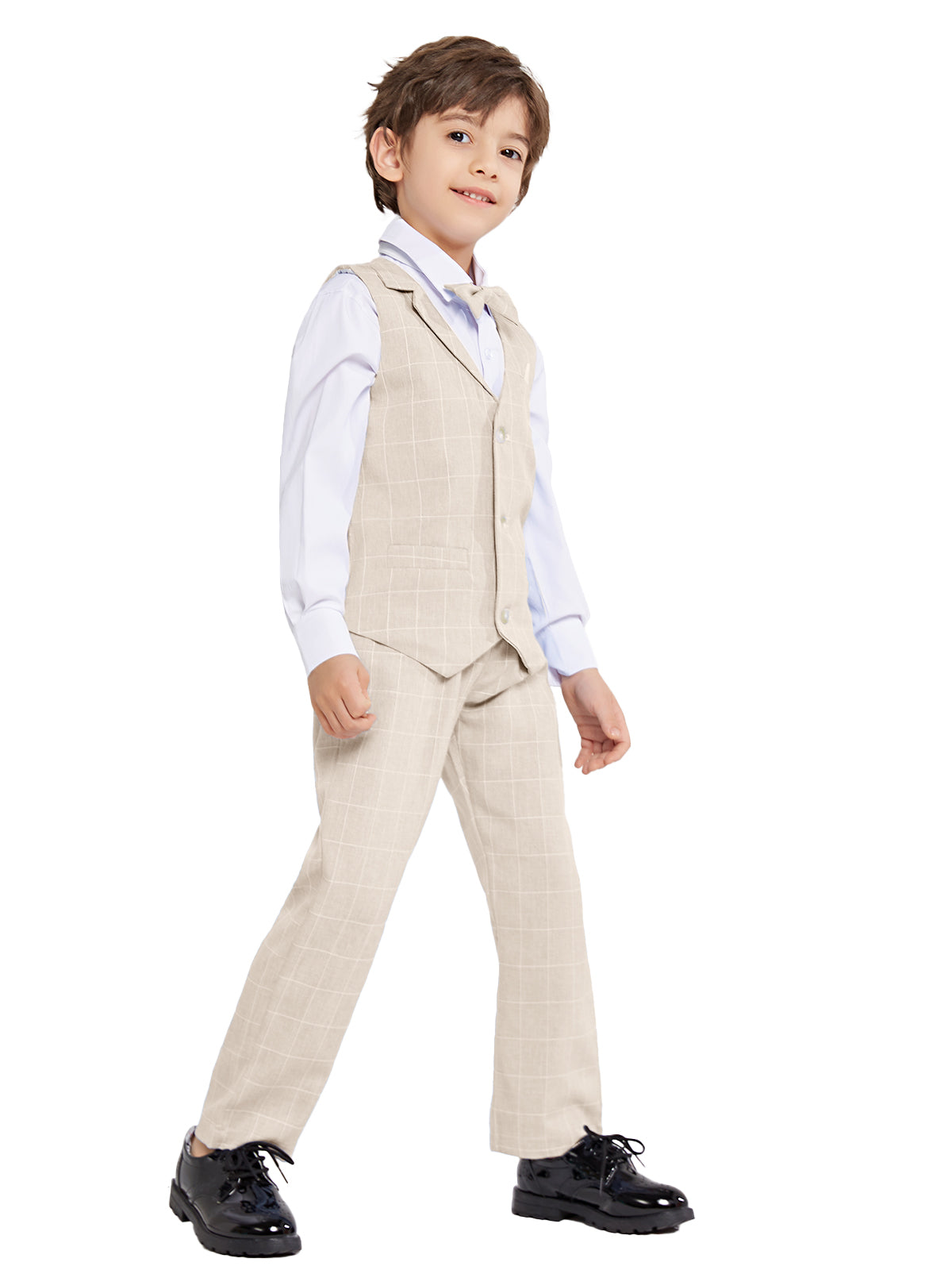 Boy's Vest Formal Suits Wedding Ring Bearer Outfits