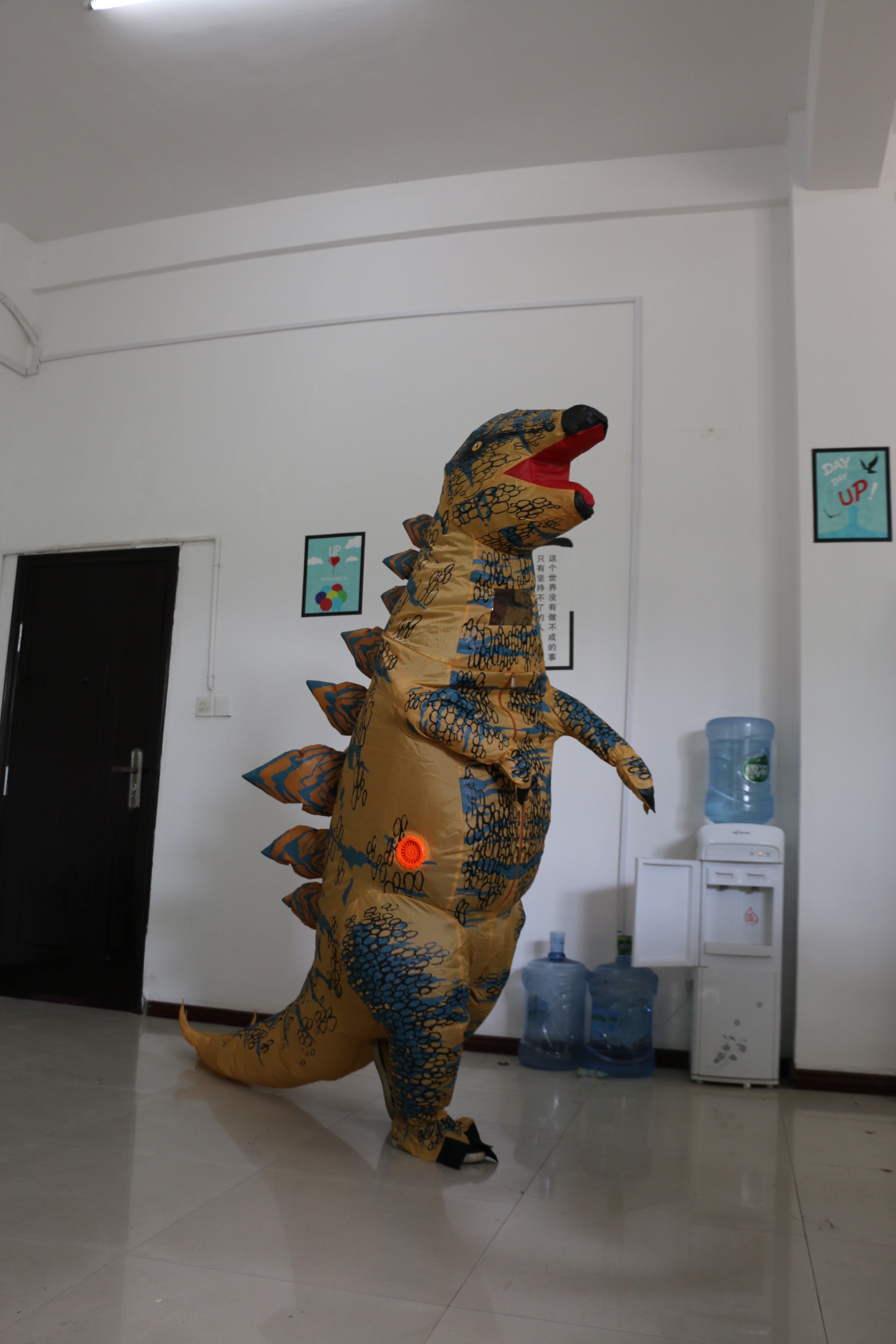 Inflatable Dinosaur Costume Halloween Fancy Dress Blow Up Costume