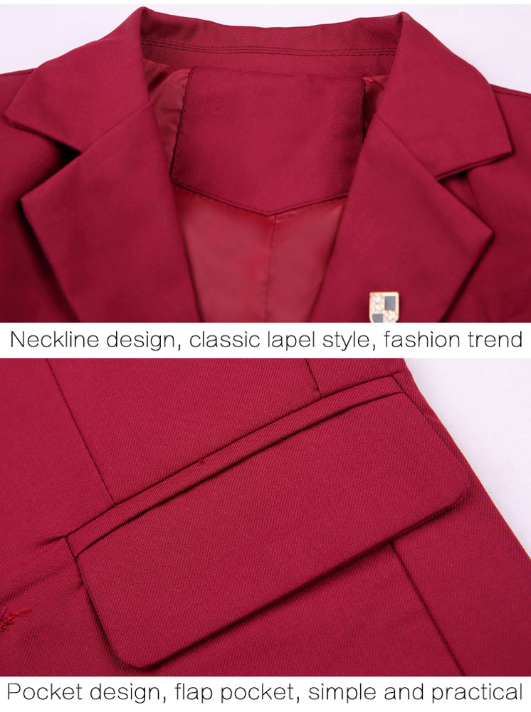 2Pcs Jungen Business Formale Blazer Hosen Zeremonie Party