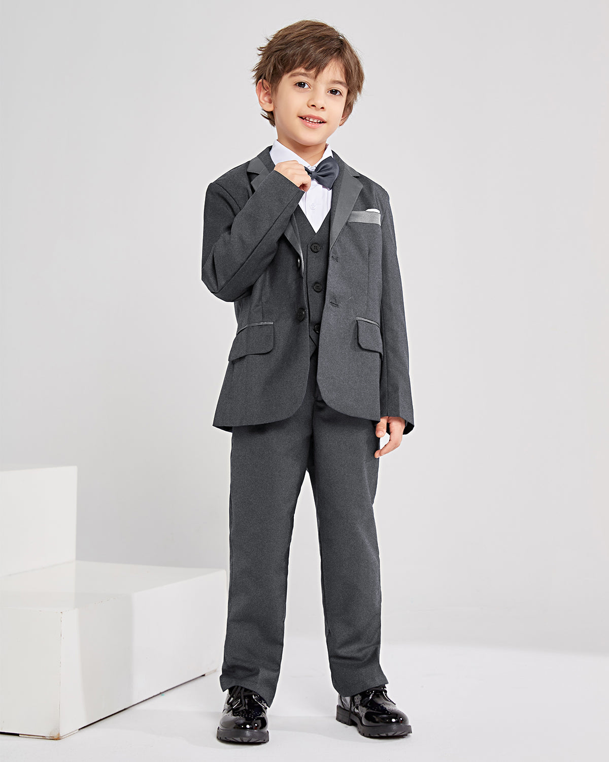 Boy's Business Performance Formal Suit Solid Color Party Wedding