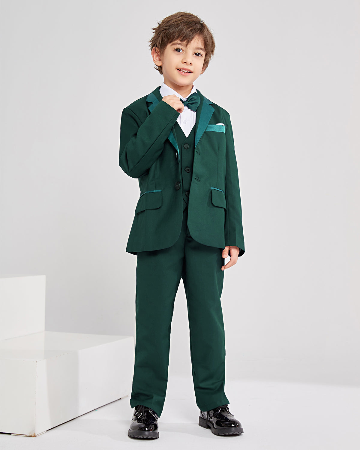 Boy's Business Performance Formal Suit Solid Color Party Wedding