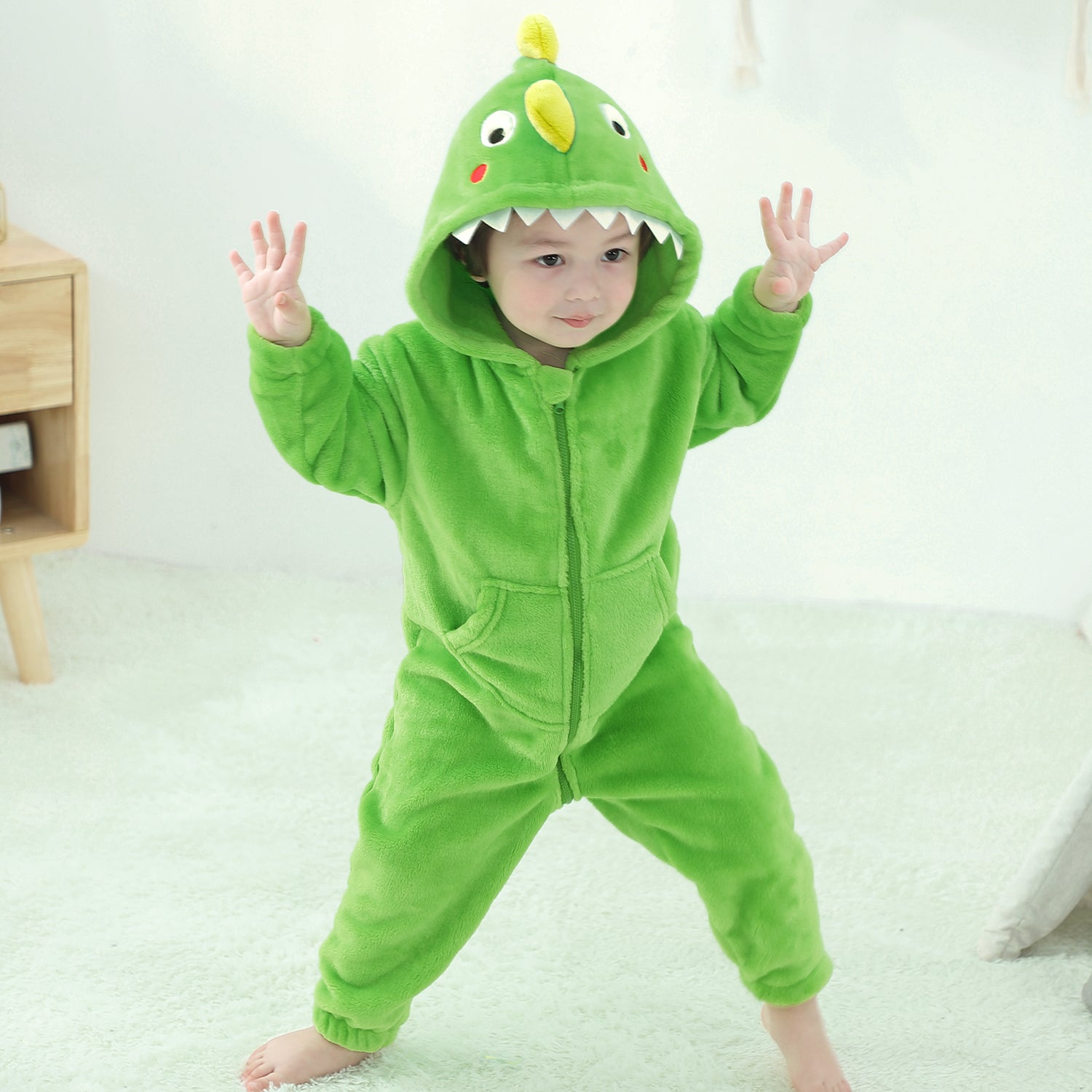 Unisex Boy's Girl's Onesie Jumpsuit Animal Pajamas