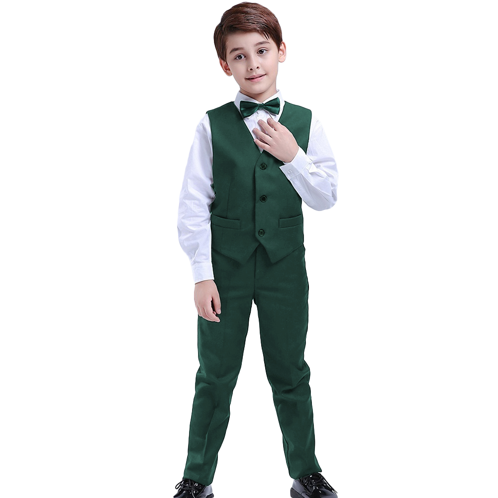 Boy's Business Performance Formal Suit Solid Color Party Wedding