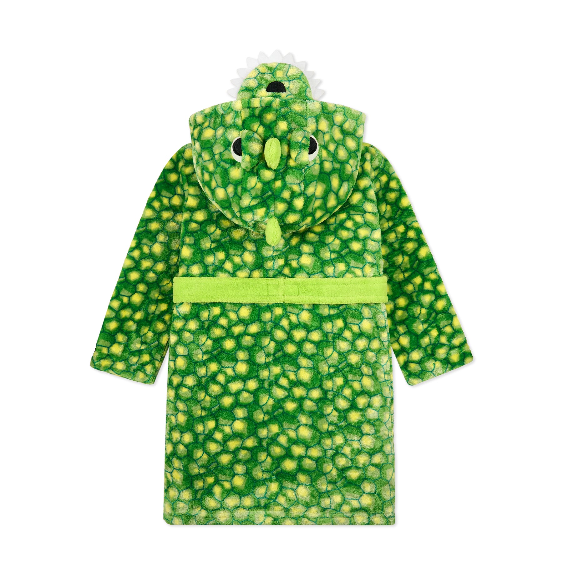 Boys Hooded Robes Fleece Dinosaur Bathrobe