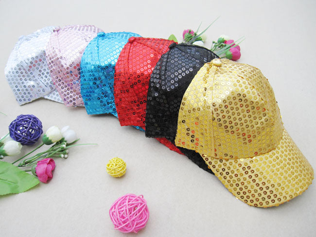 LOLANTA Kid's Sequin Duck Tongue Cap