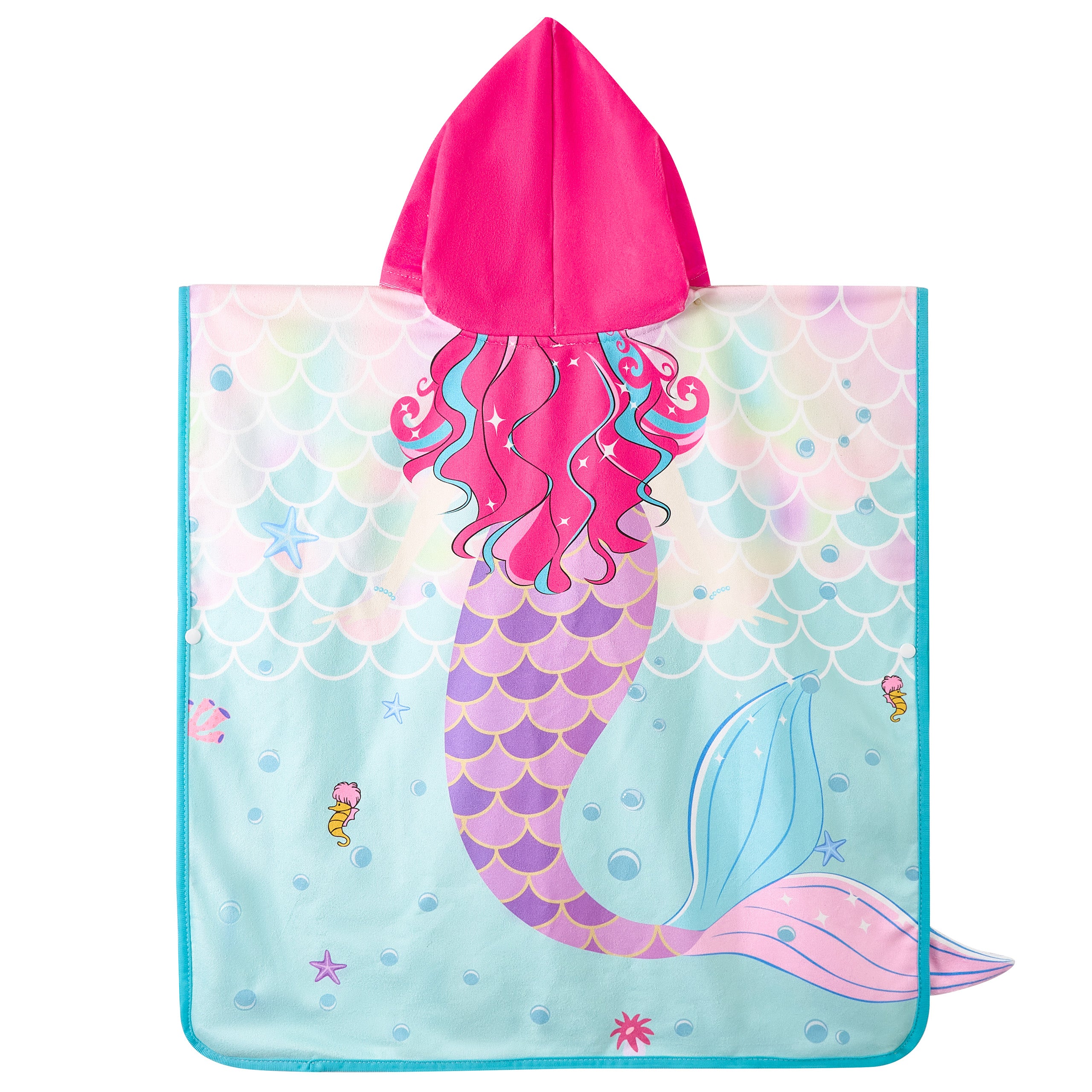 Boys Girls Hooded Bath Towel