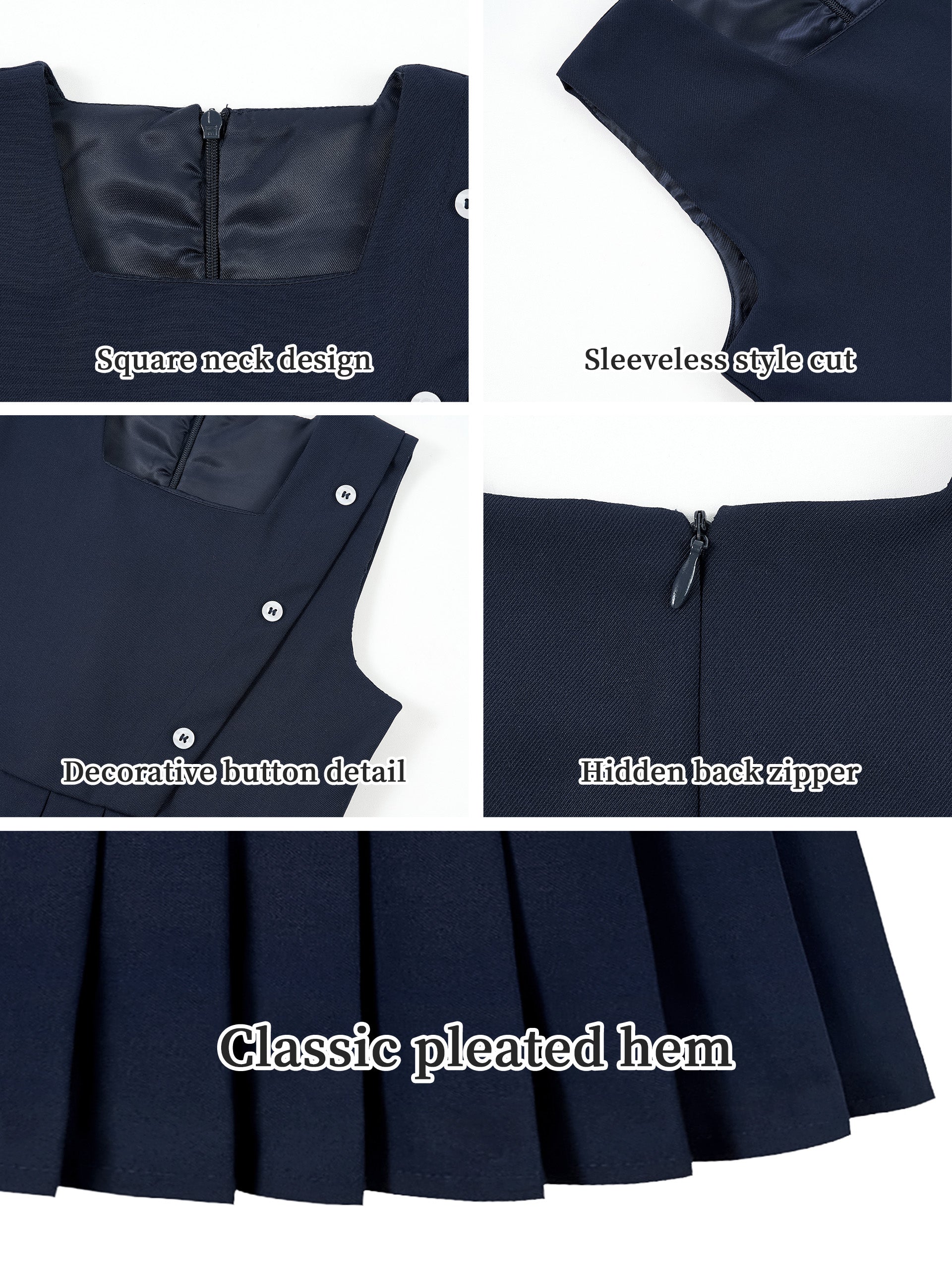 Girls School Uniform Dresses