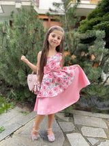 LOLANTA Girl's Flower Dress Formal Graduation Party Dress