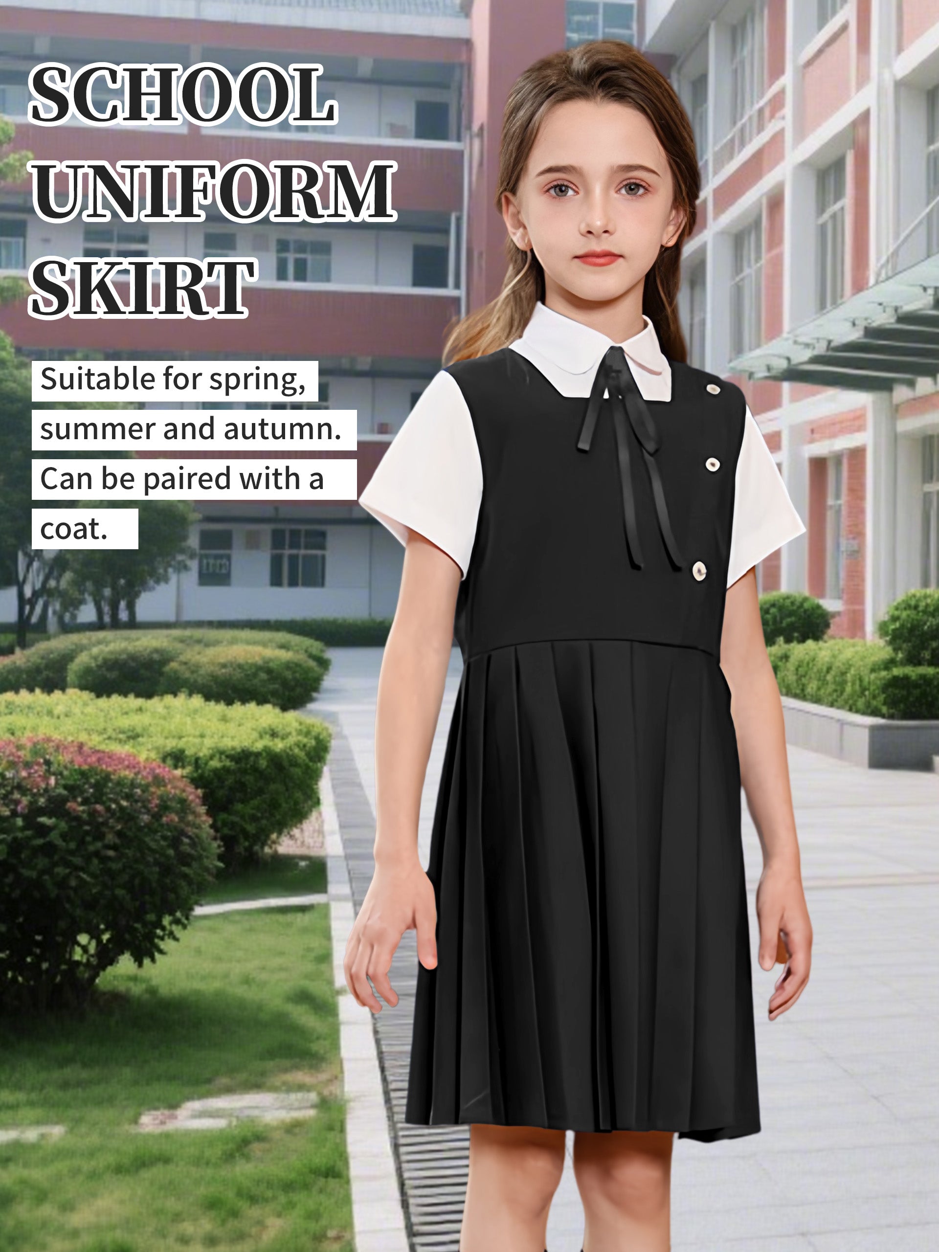 Girls School Uniform Dresses