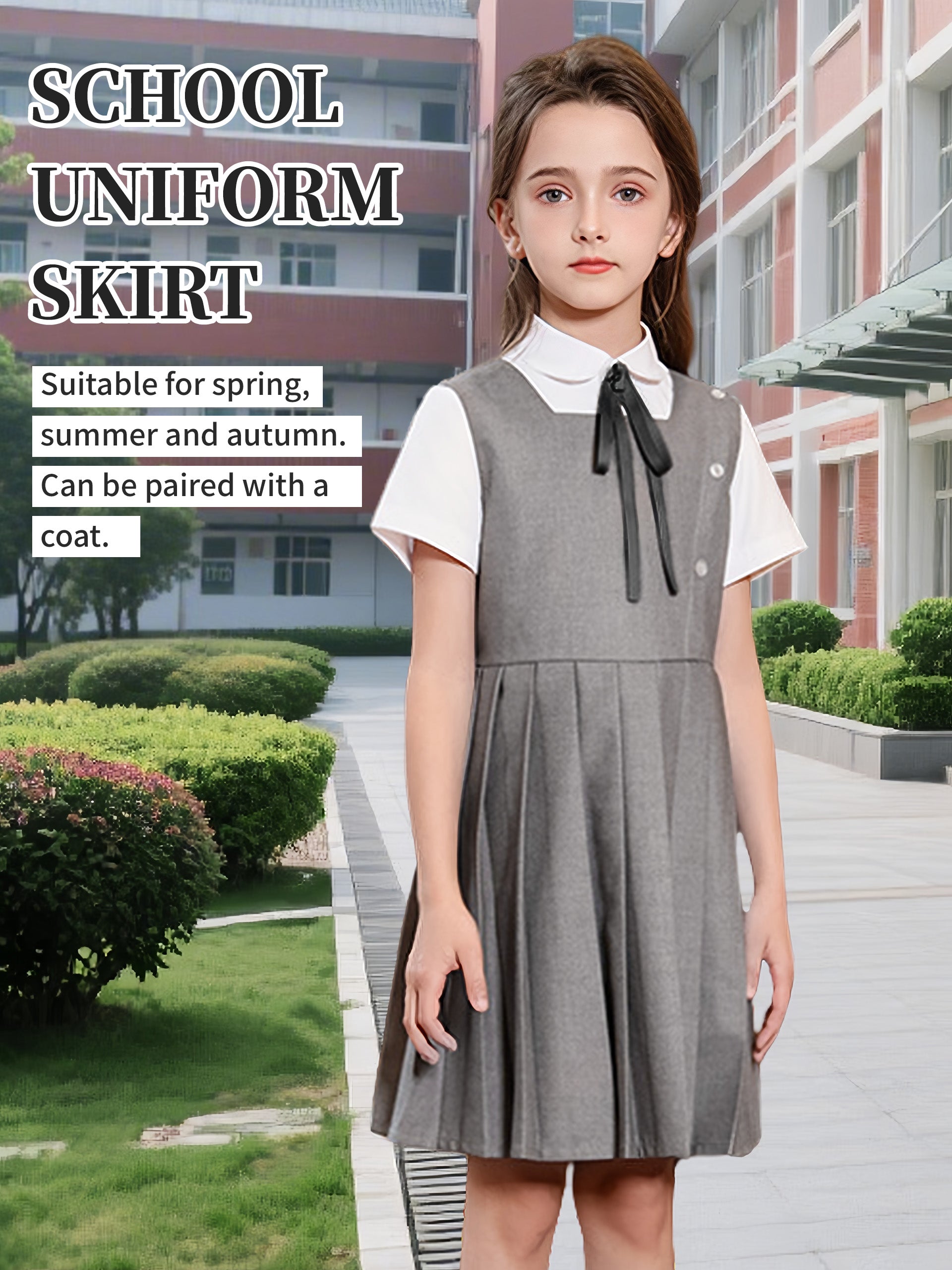 Girls School Uniform Dresses