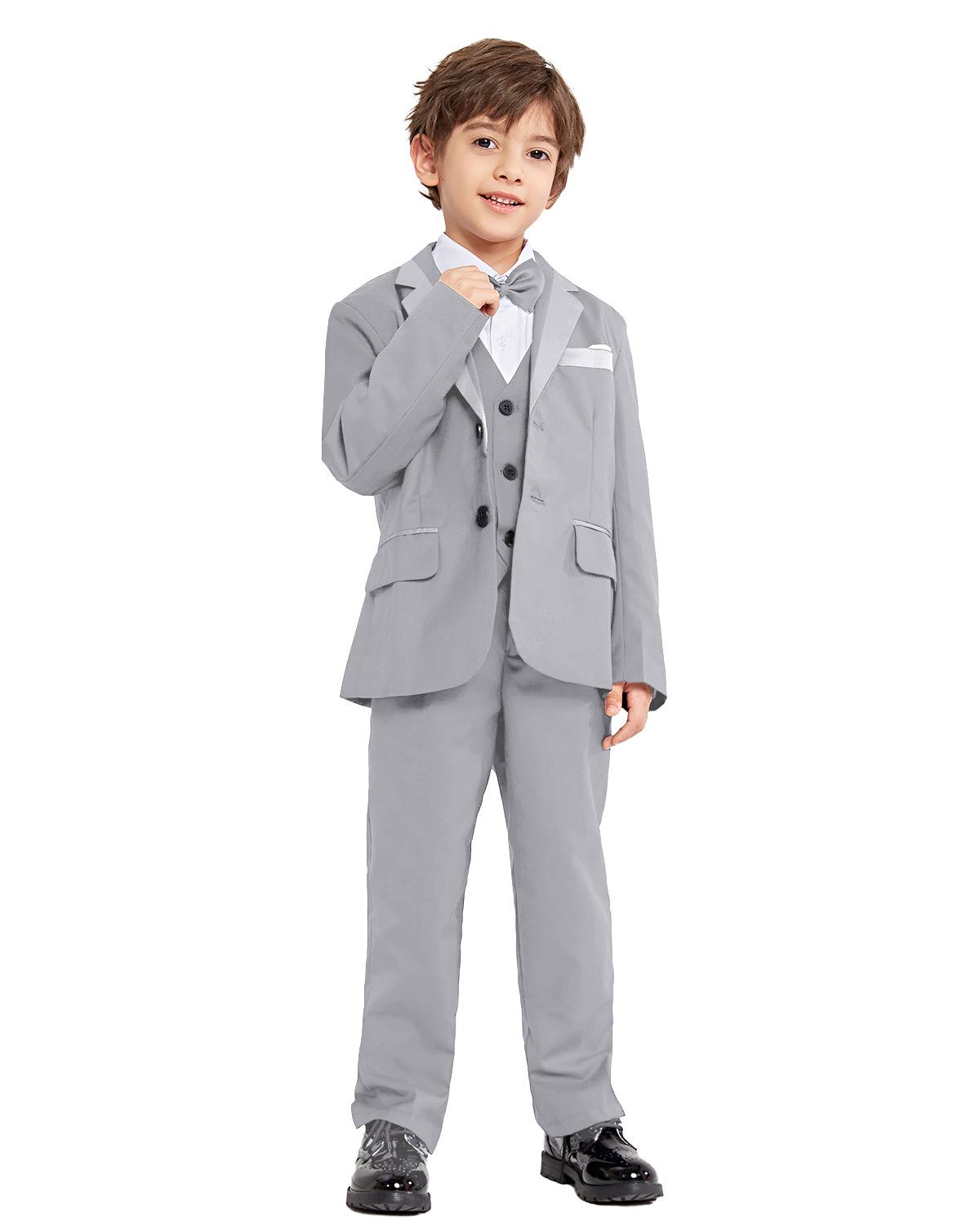 Boy's Business Performance Formal Suit Solid Color Party Wedding