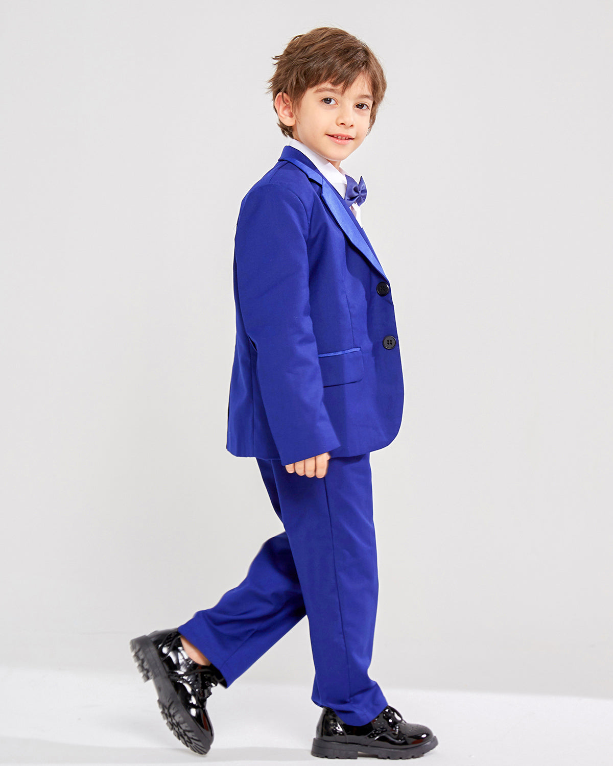 Boy's Business Performance Formal Suit Solid Color Party Wedding