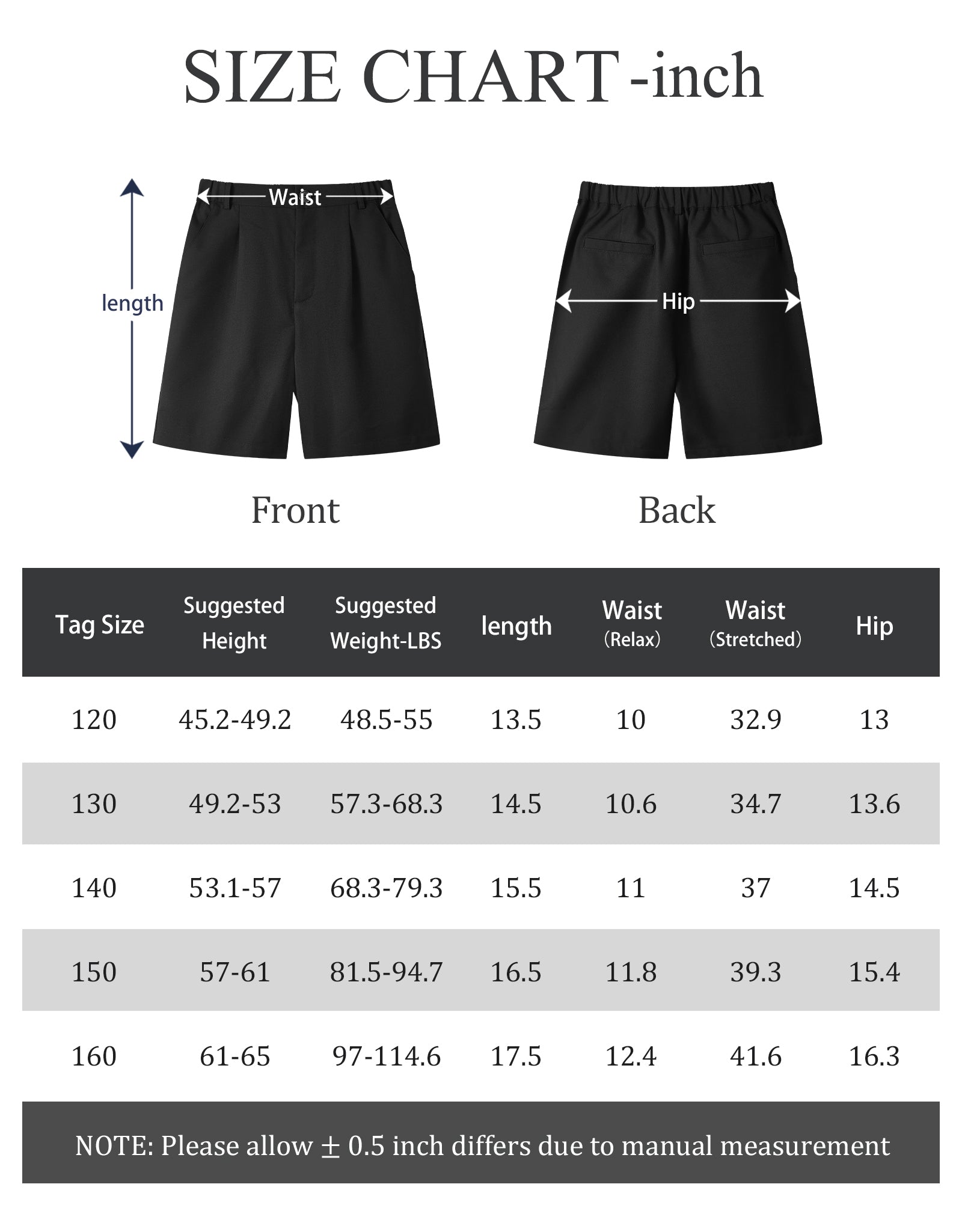 Boys Dress Shorts Kids Summer Shorts