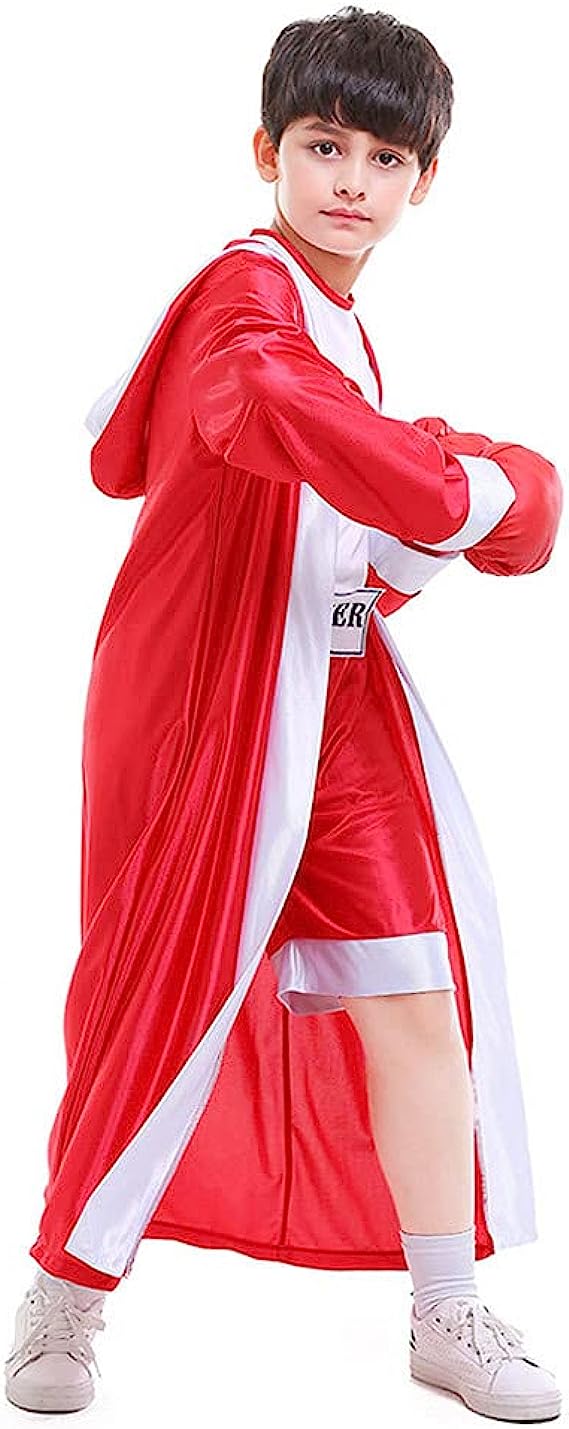 LOLANTA Kid's Classic Boxing Costume Boxer Role Play