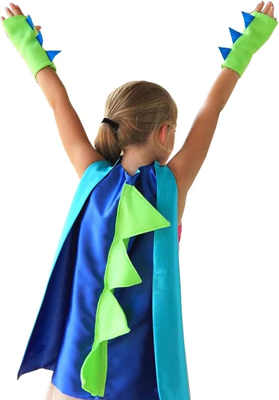 LOLANTA Kid's Dinosaur Cloak Costume Outfit