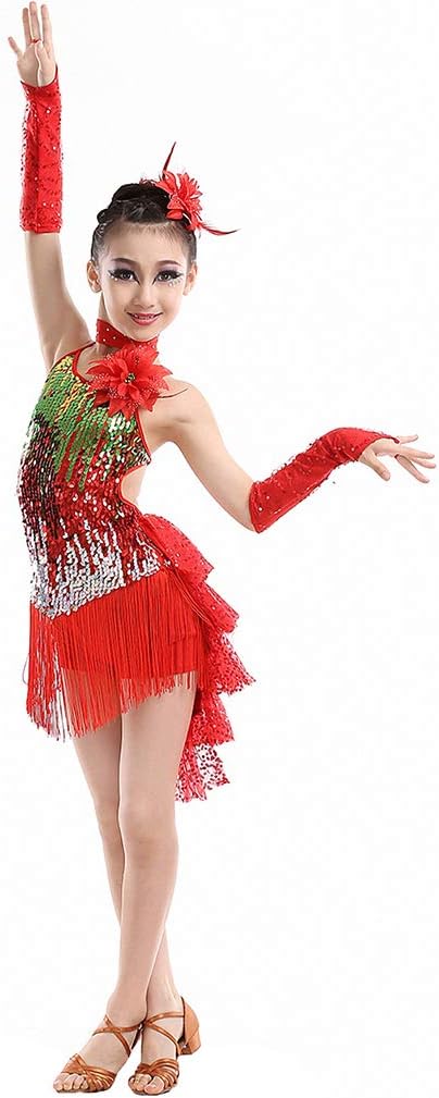 LOLANTA Girl's Ballroom Dancing Uniforms