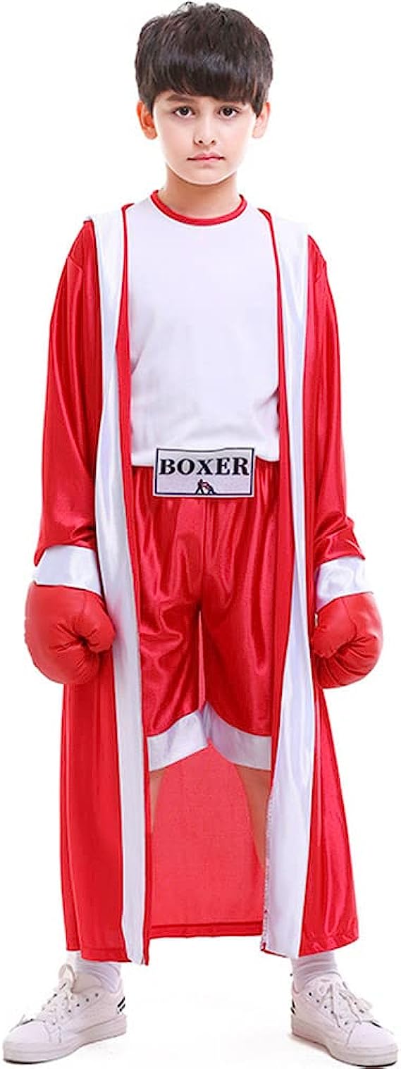 LOLANTA Kid's Classic Boxing Costume Boxer Role Play