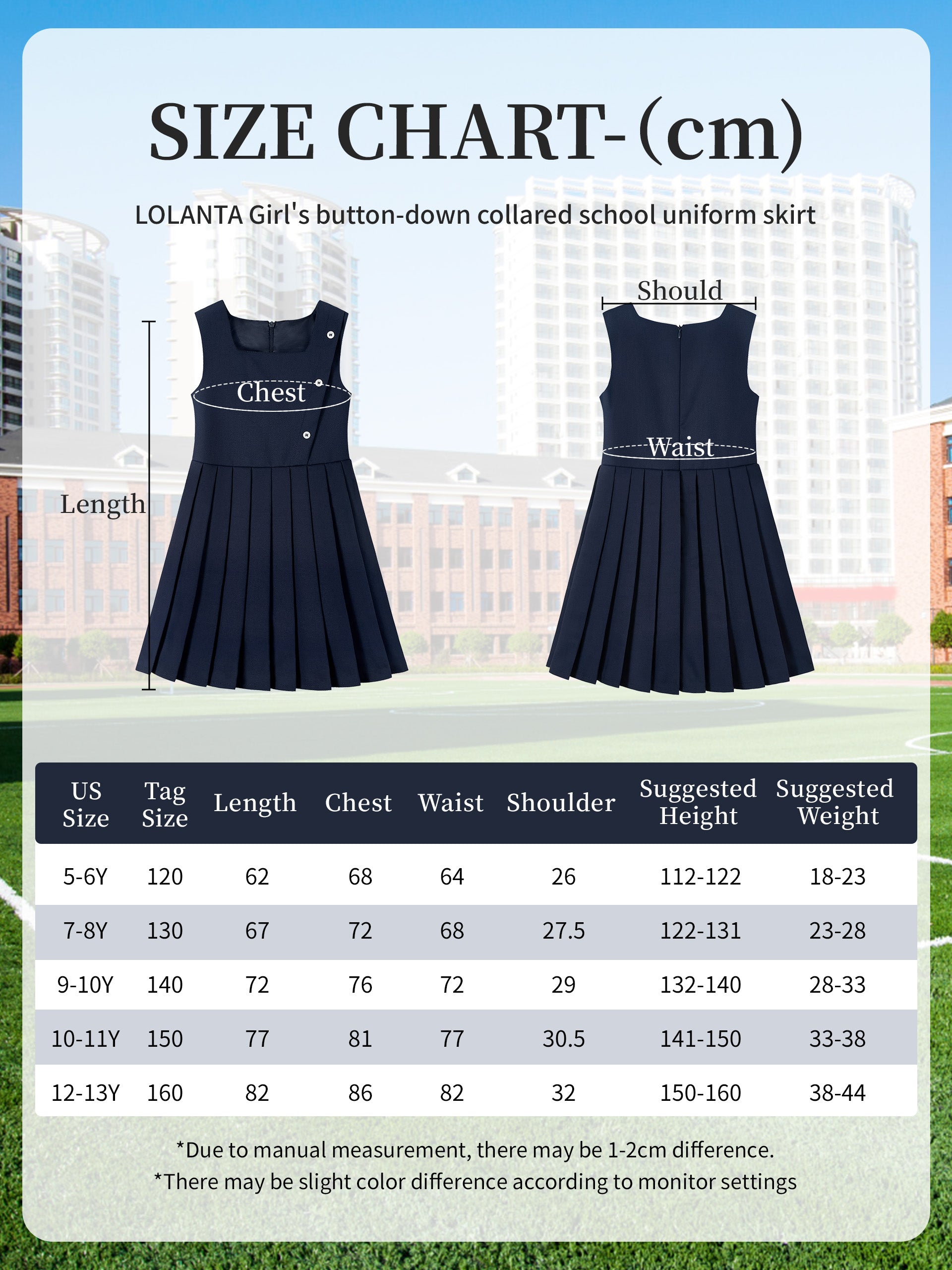 Girls School Uniform Dresses