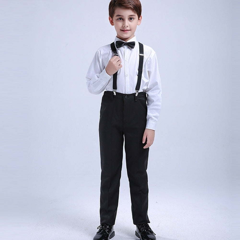 Boy's Business Performance Formal Suit Solid Color Party Wedding