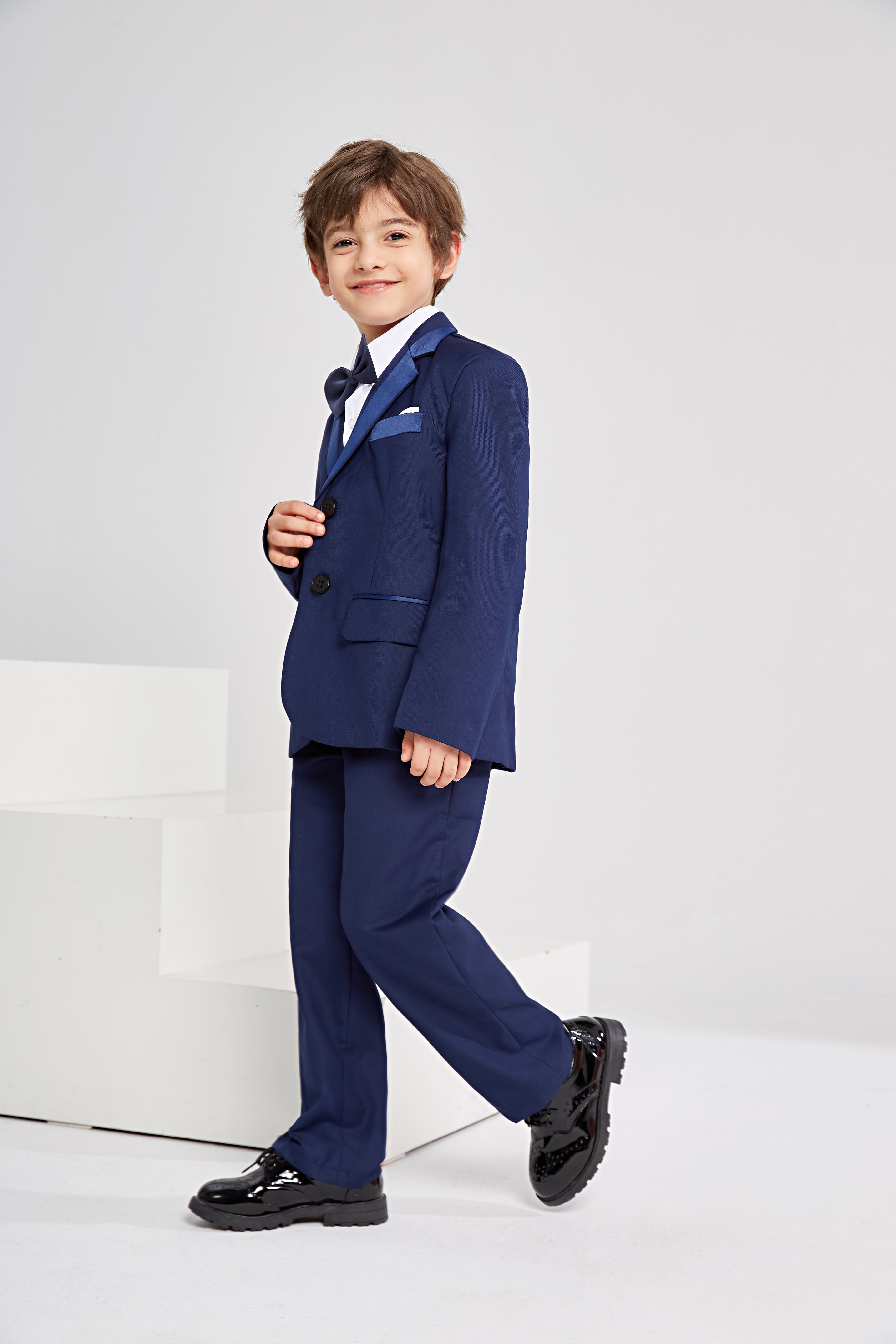 Boy's Business Performance Formal Suit Solid Color Party Wedding