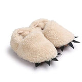 LOLANTA Baby Boys Girls Soft Plush Slippers Bear Animal Infant Crib Shoes