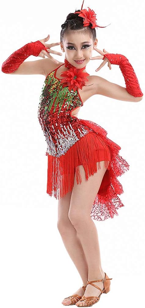 LOLANTA Girl's Ballroom Dancing Uniforms