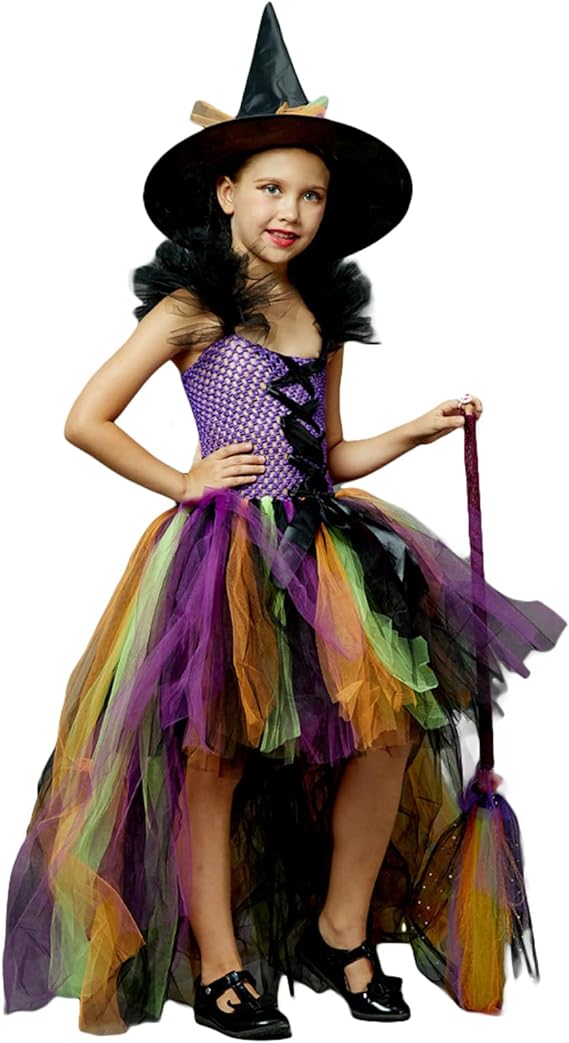 Halloween Witch Costume Party Dress Up Dress