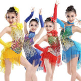 LOLANTA Girl's Ballroom Dancing Uniforms